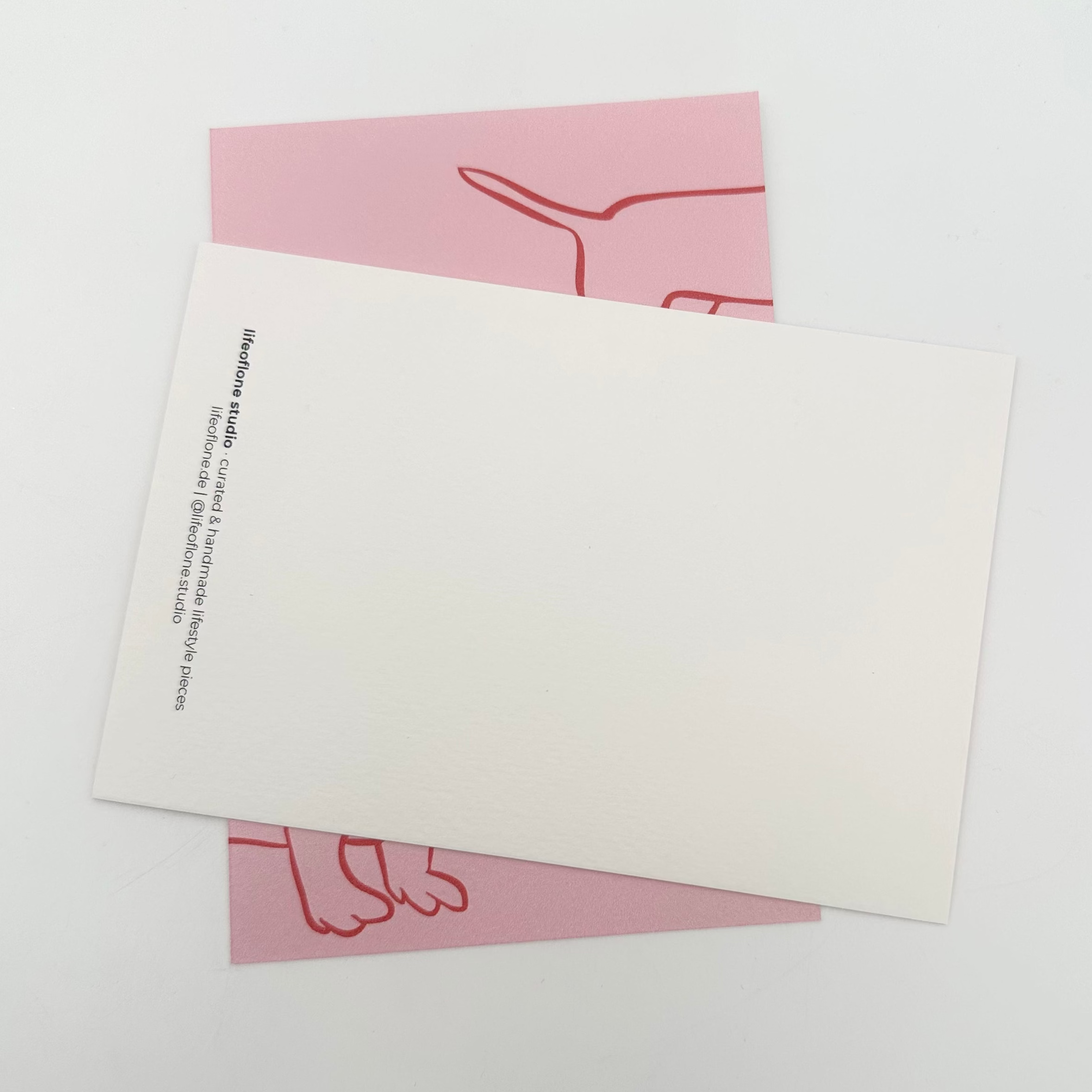Postkarte ins Herz gedackelt