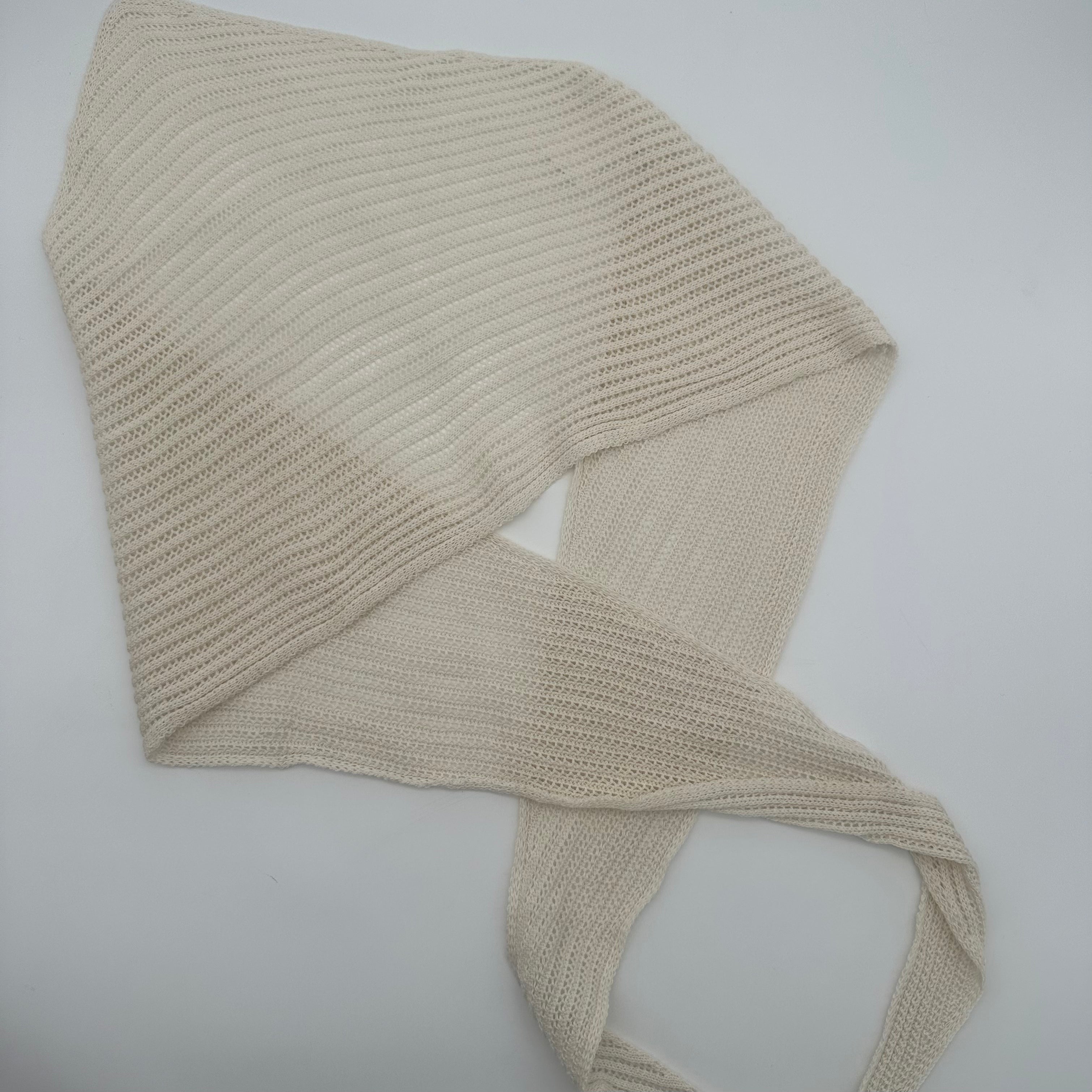 Triangle Tuch Loose Knit