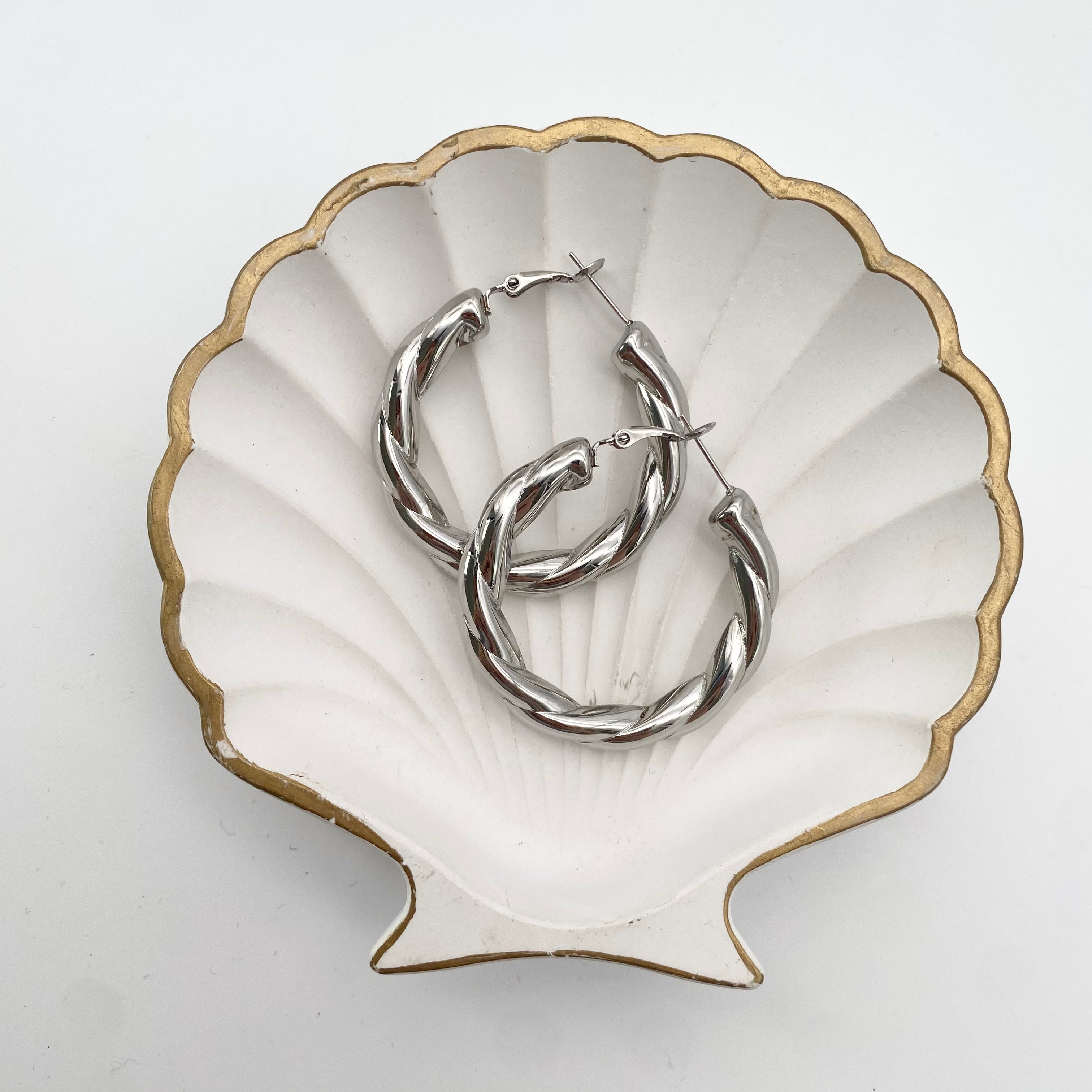 Ohrringe Big Hoops Twisted