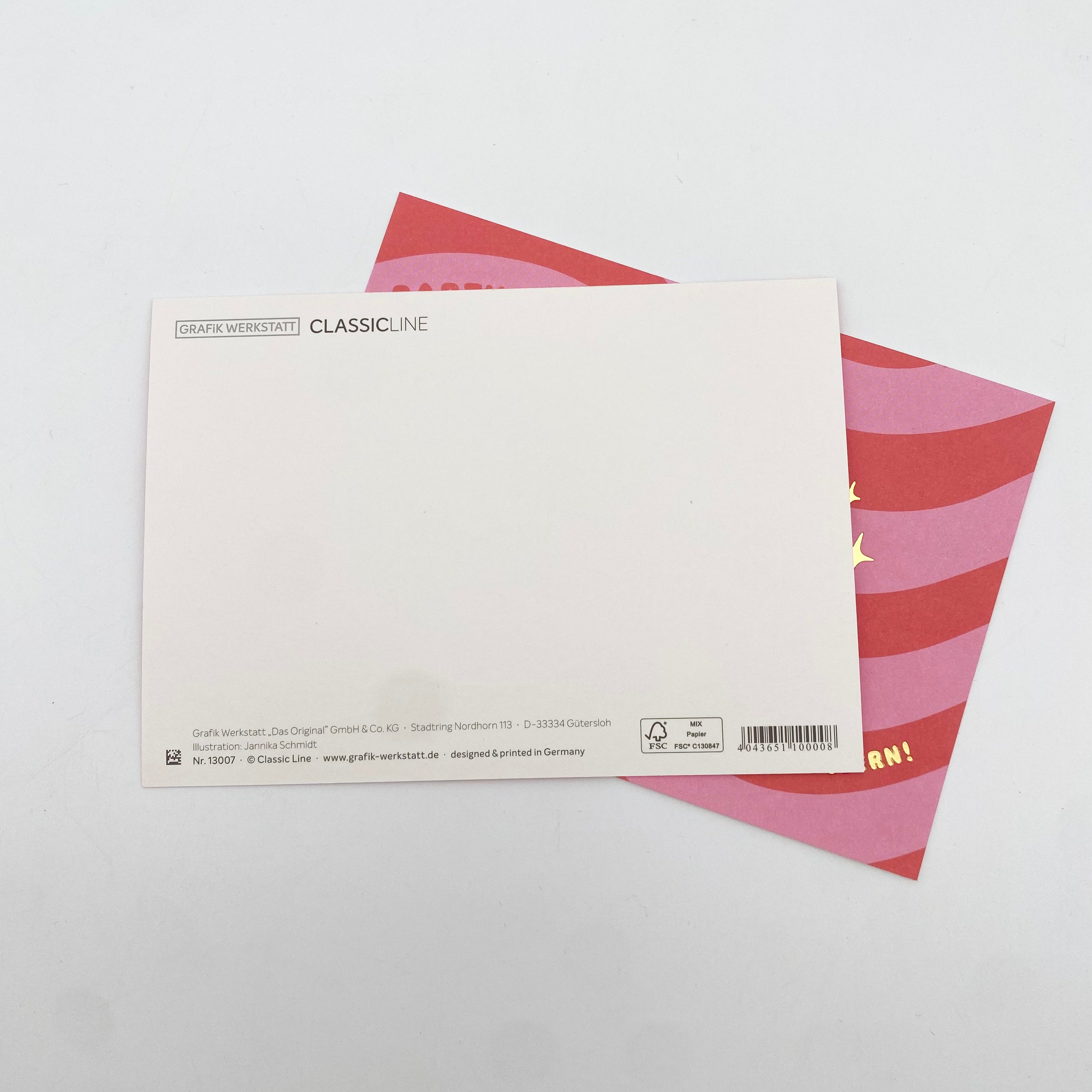 Postkarte Party Time