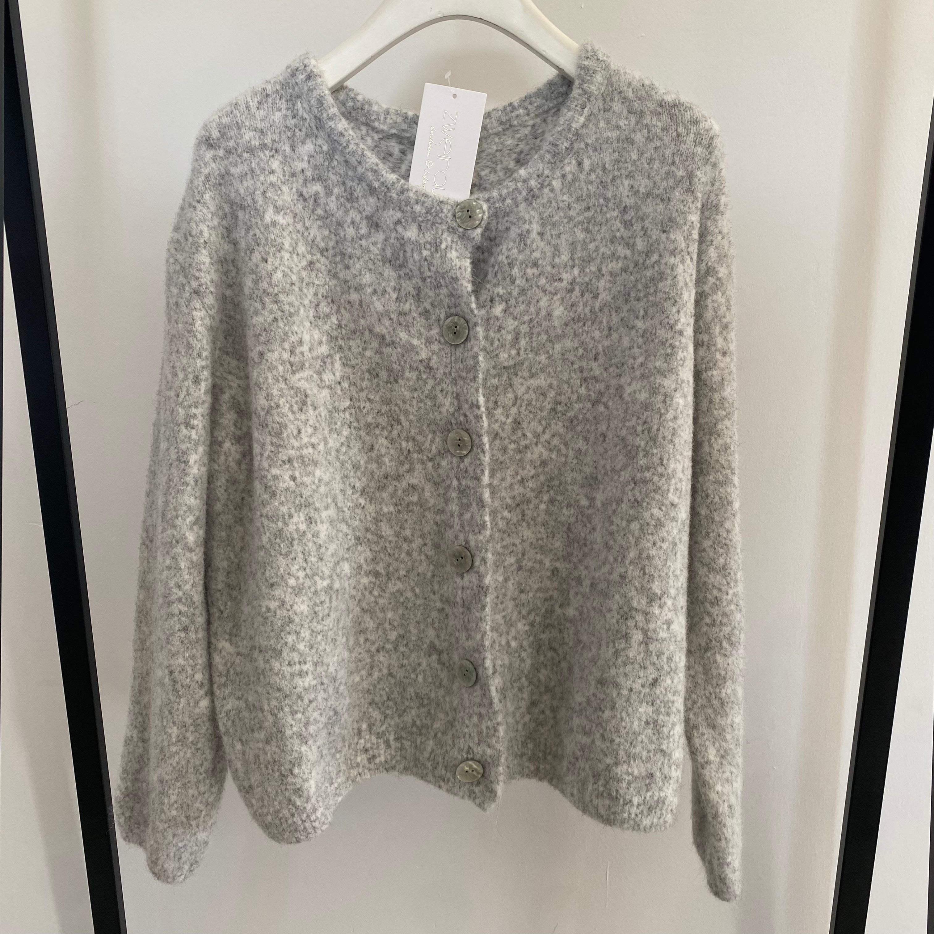 Midi Strickjacke Comfy Buttons
