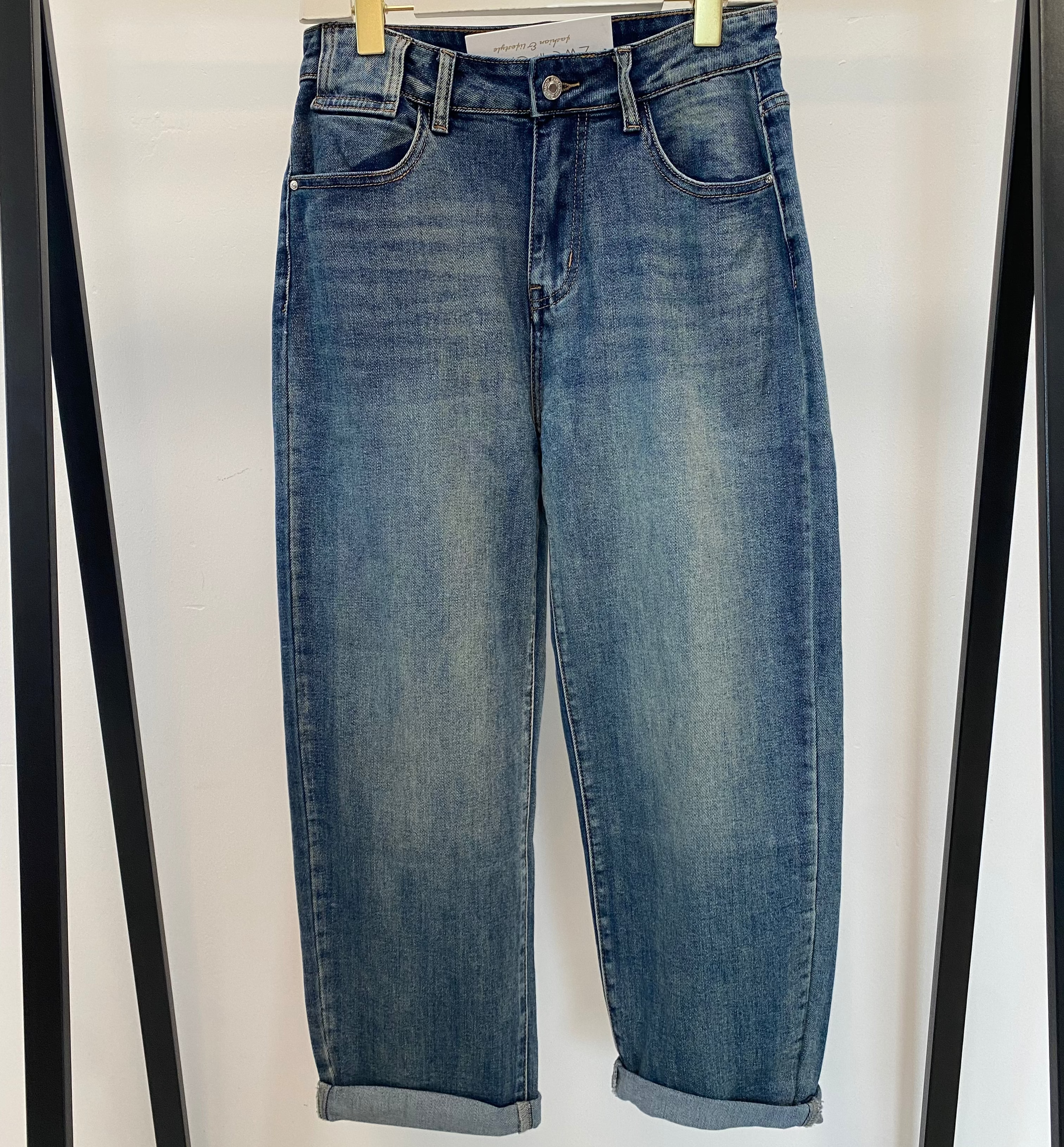Mom Jeans Umschlag