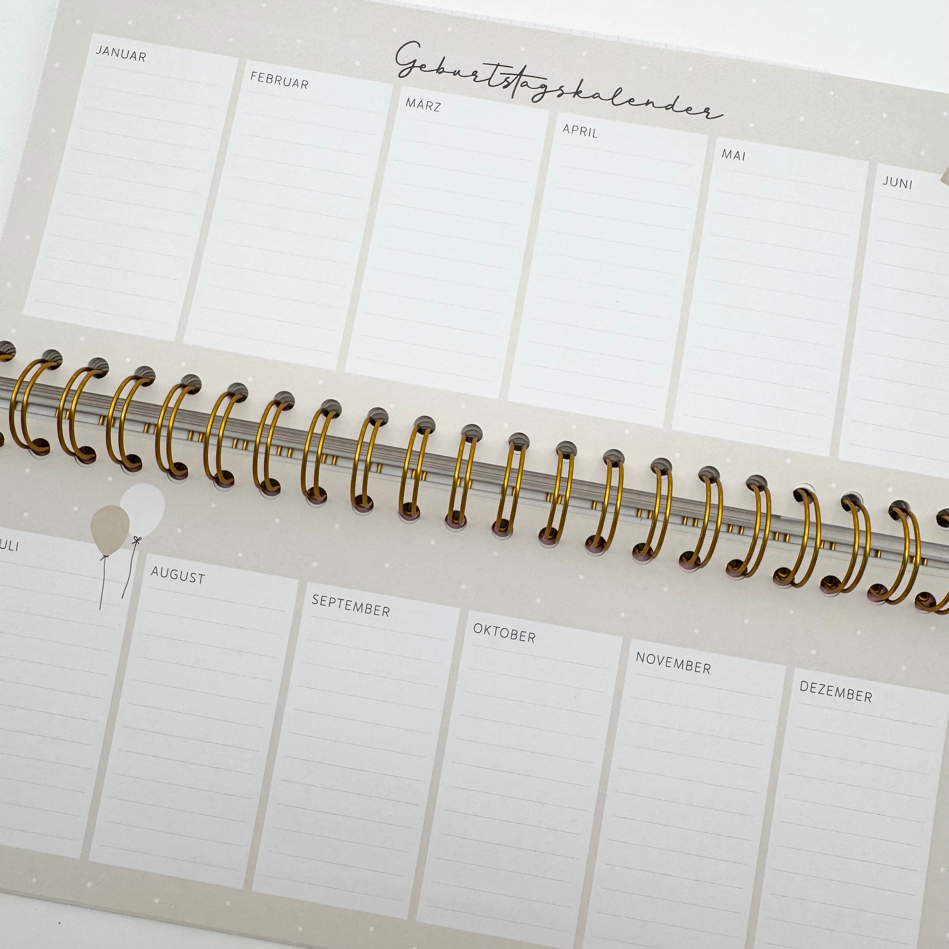 Tischkalender Wochenplaner