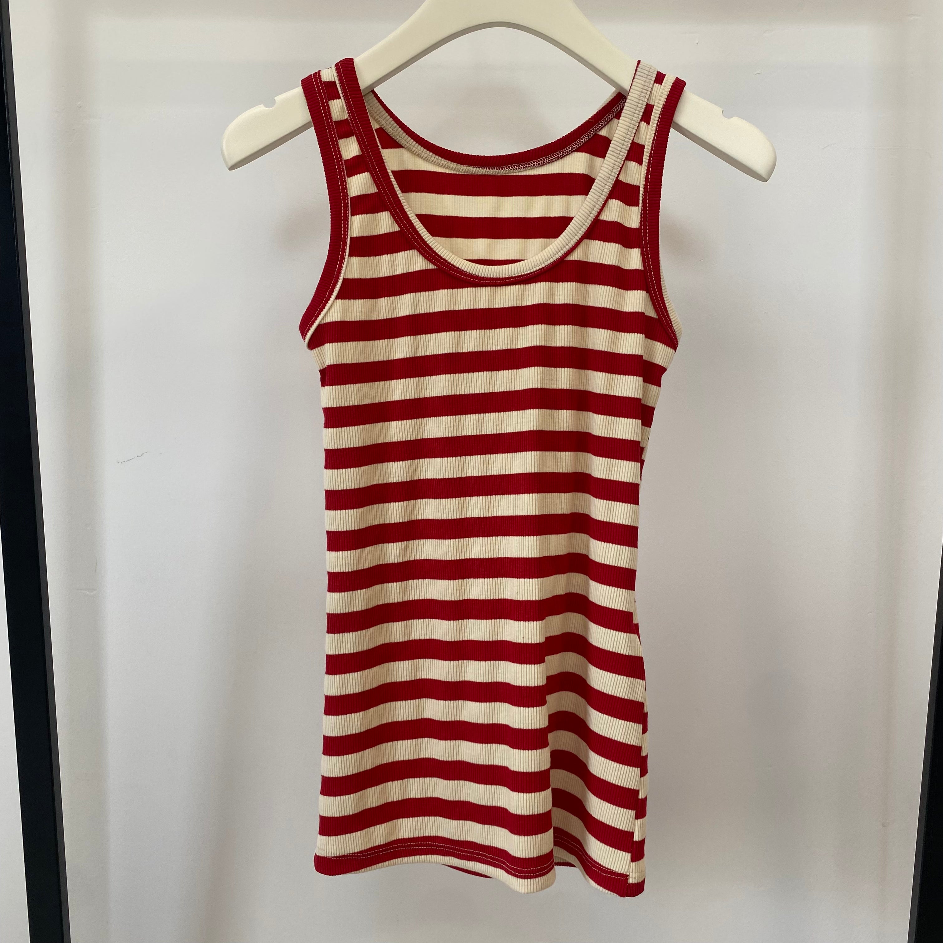 Tank Top Stripes Roundneck