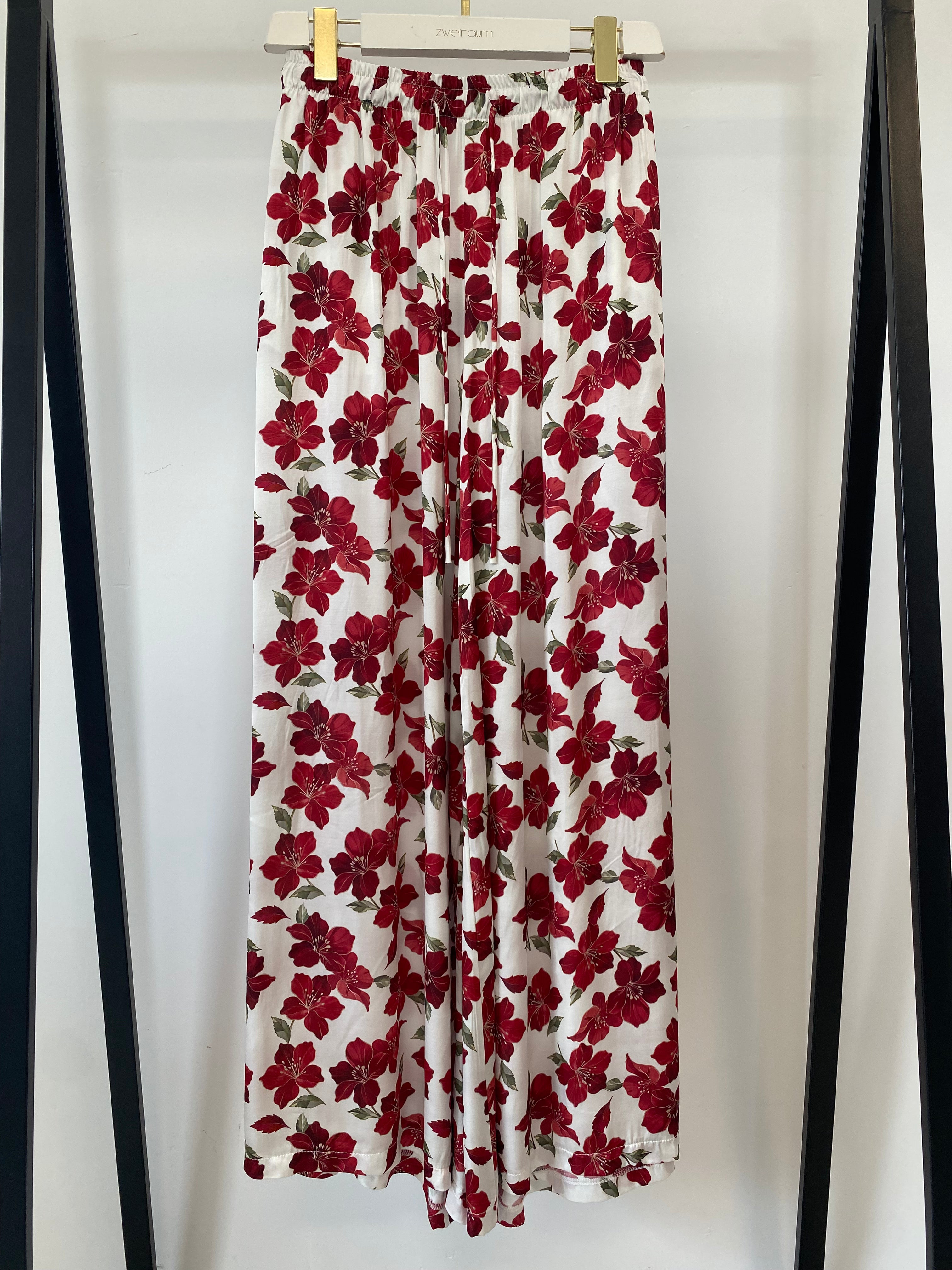 Loose Hose Flower Print