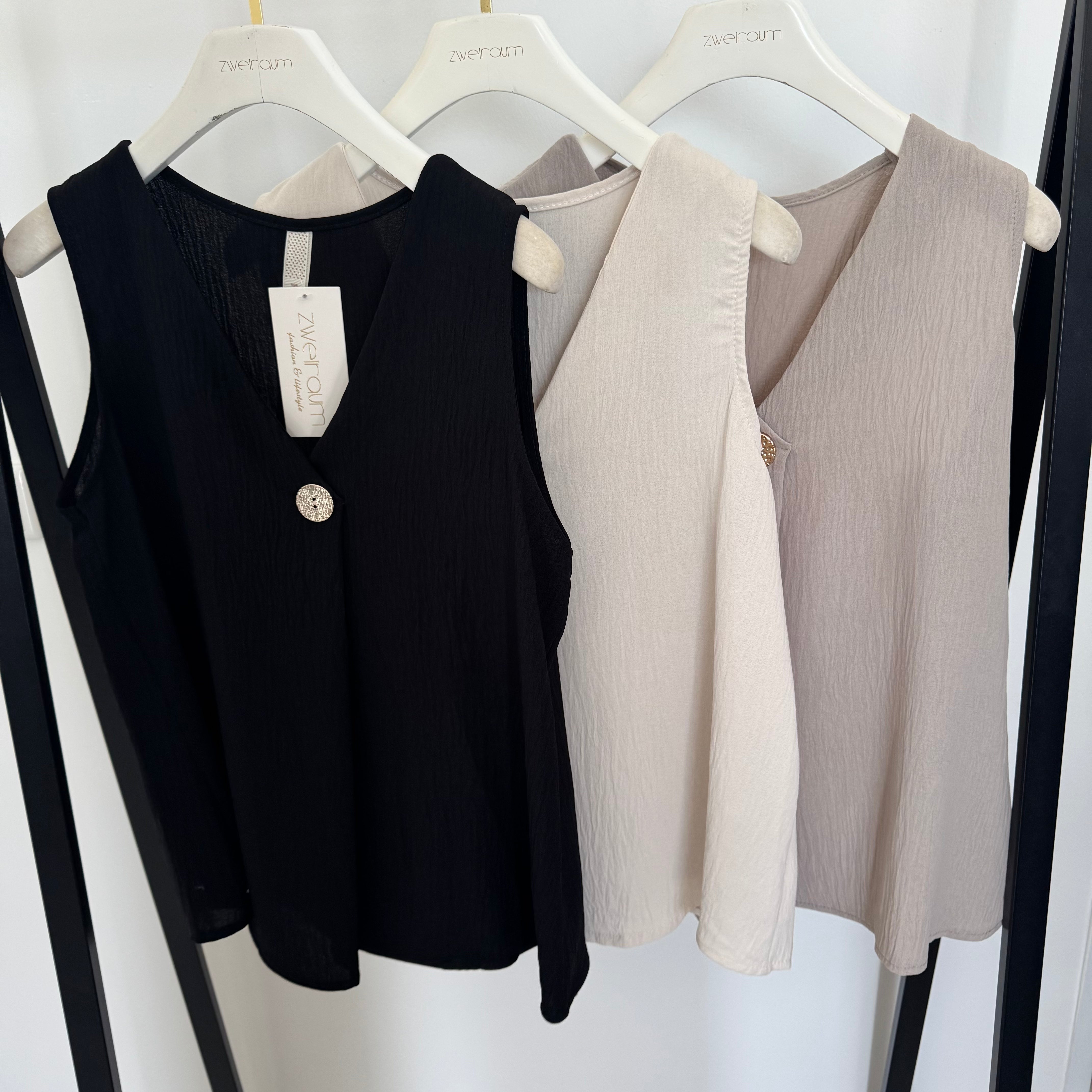 Loose Top Golden Button