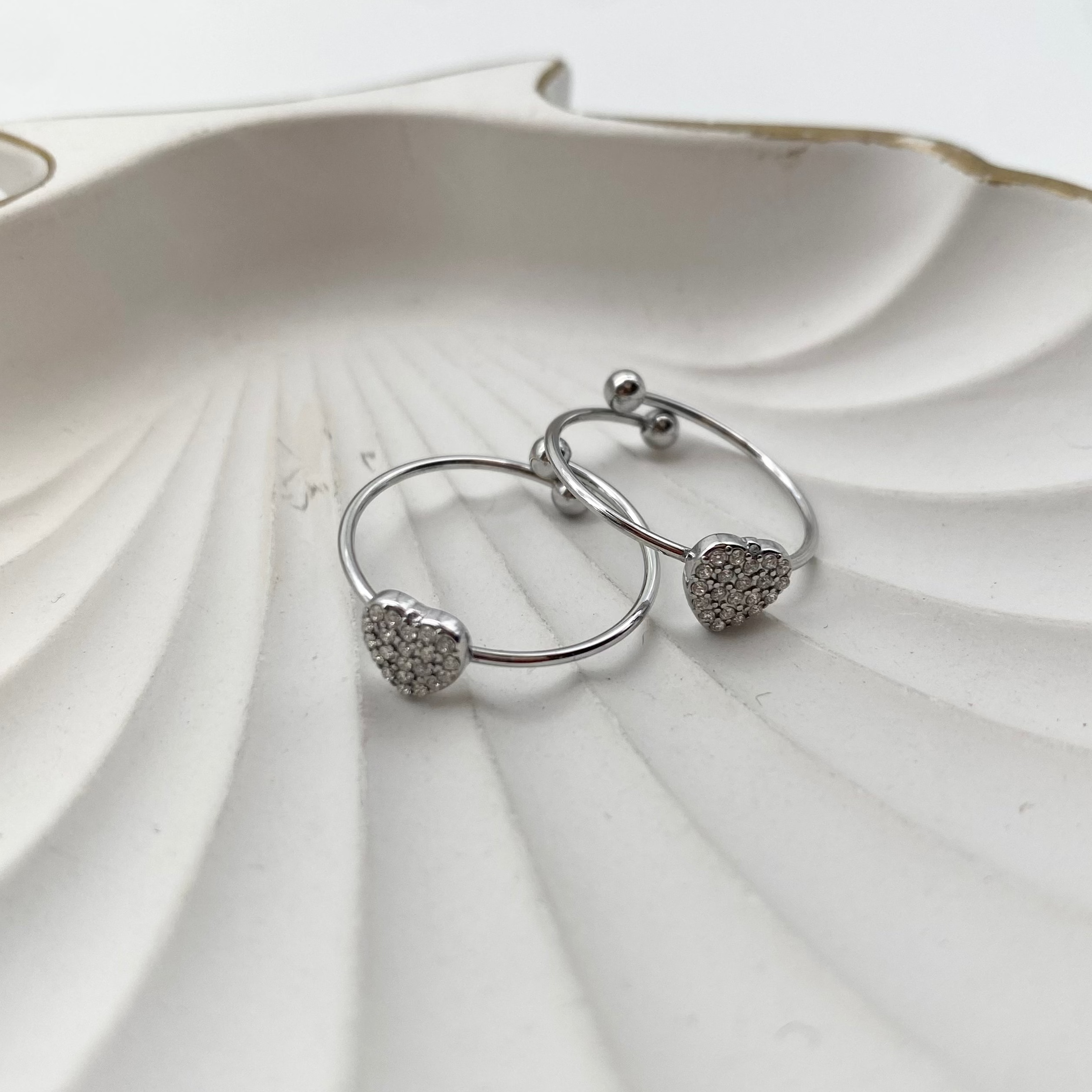 Ring Sparkling Heart