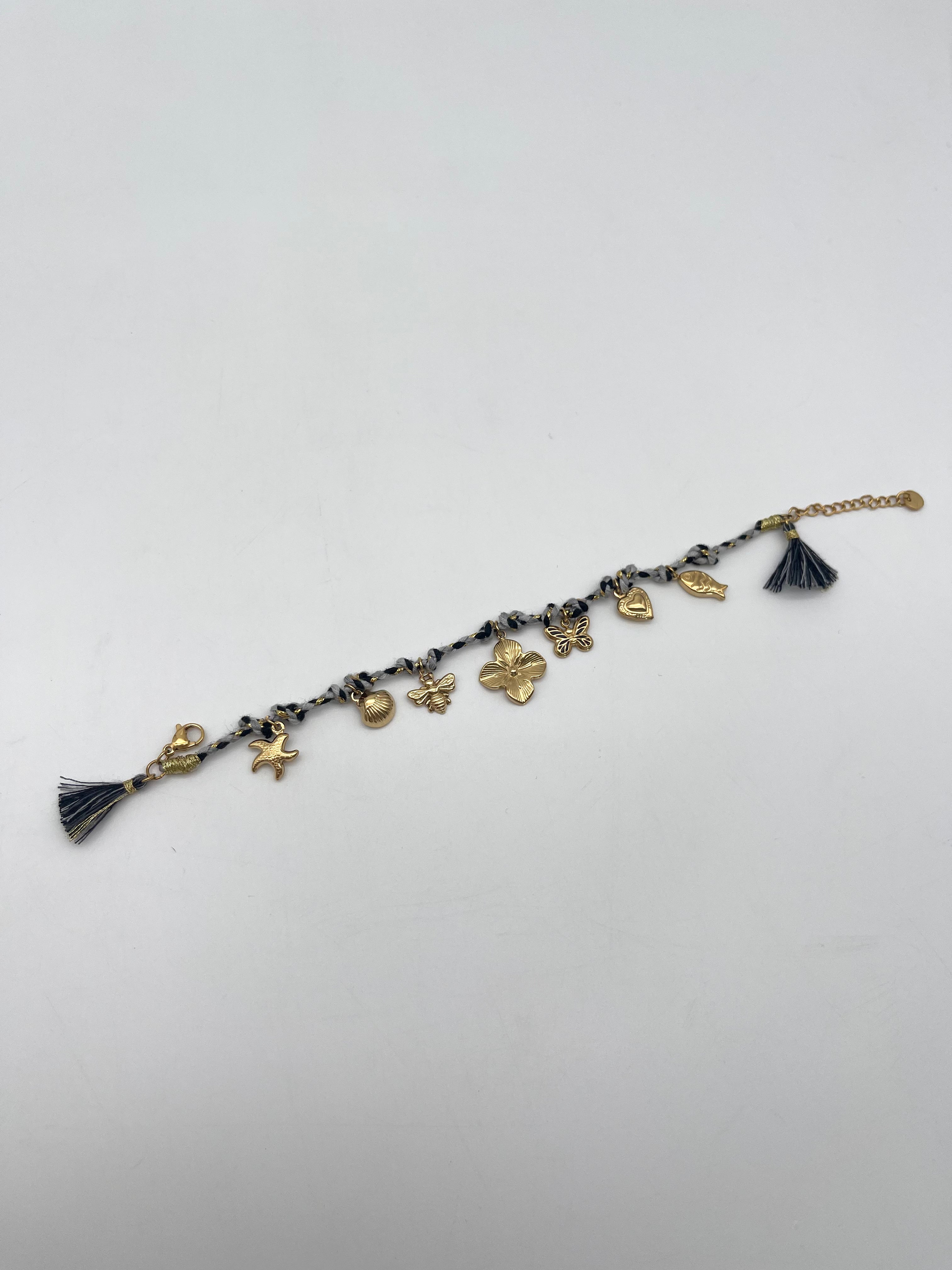 Armband Golden Charms