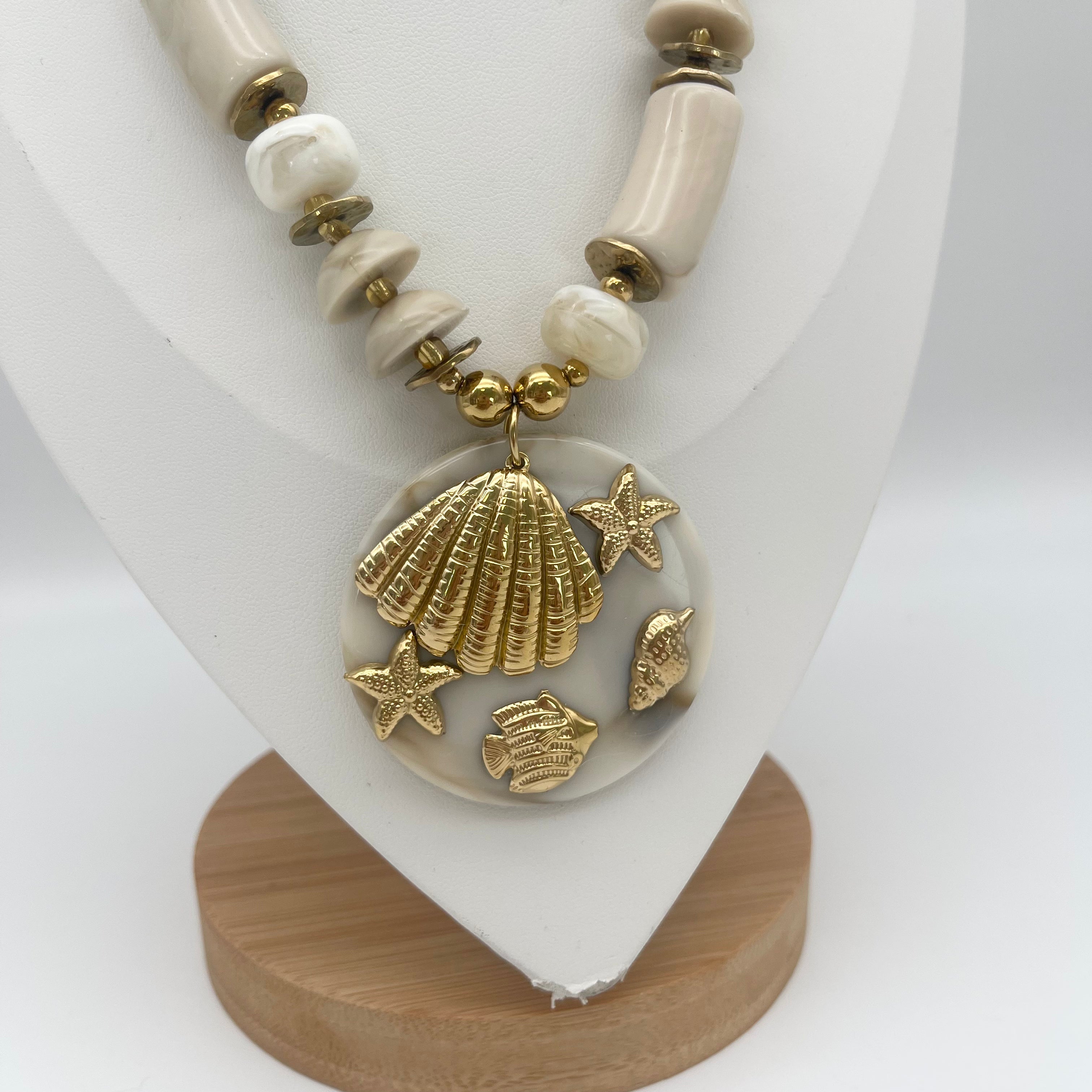 Kette Big Shell Amulett