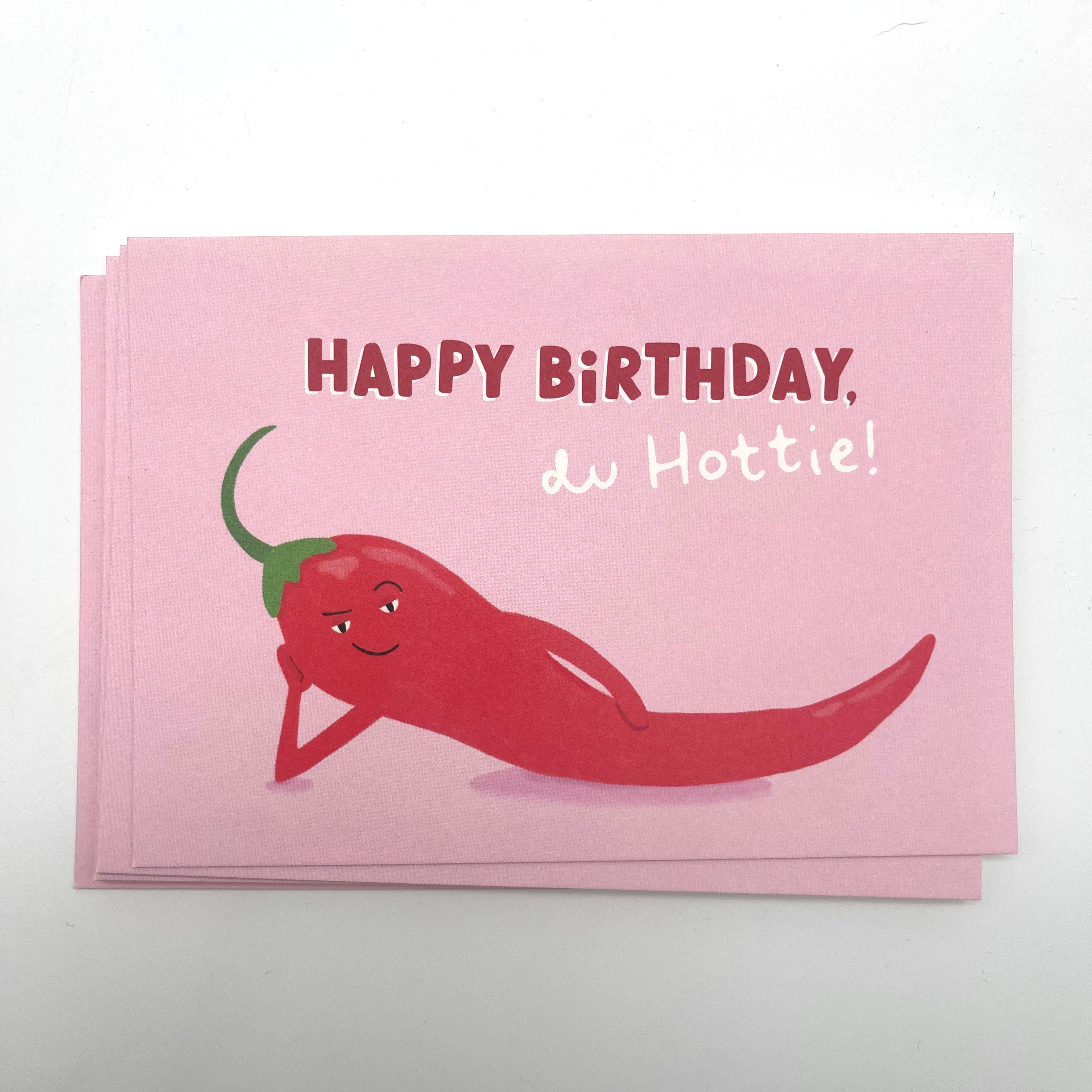 Postkarte Hottie