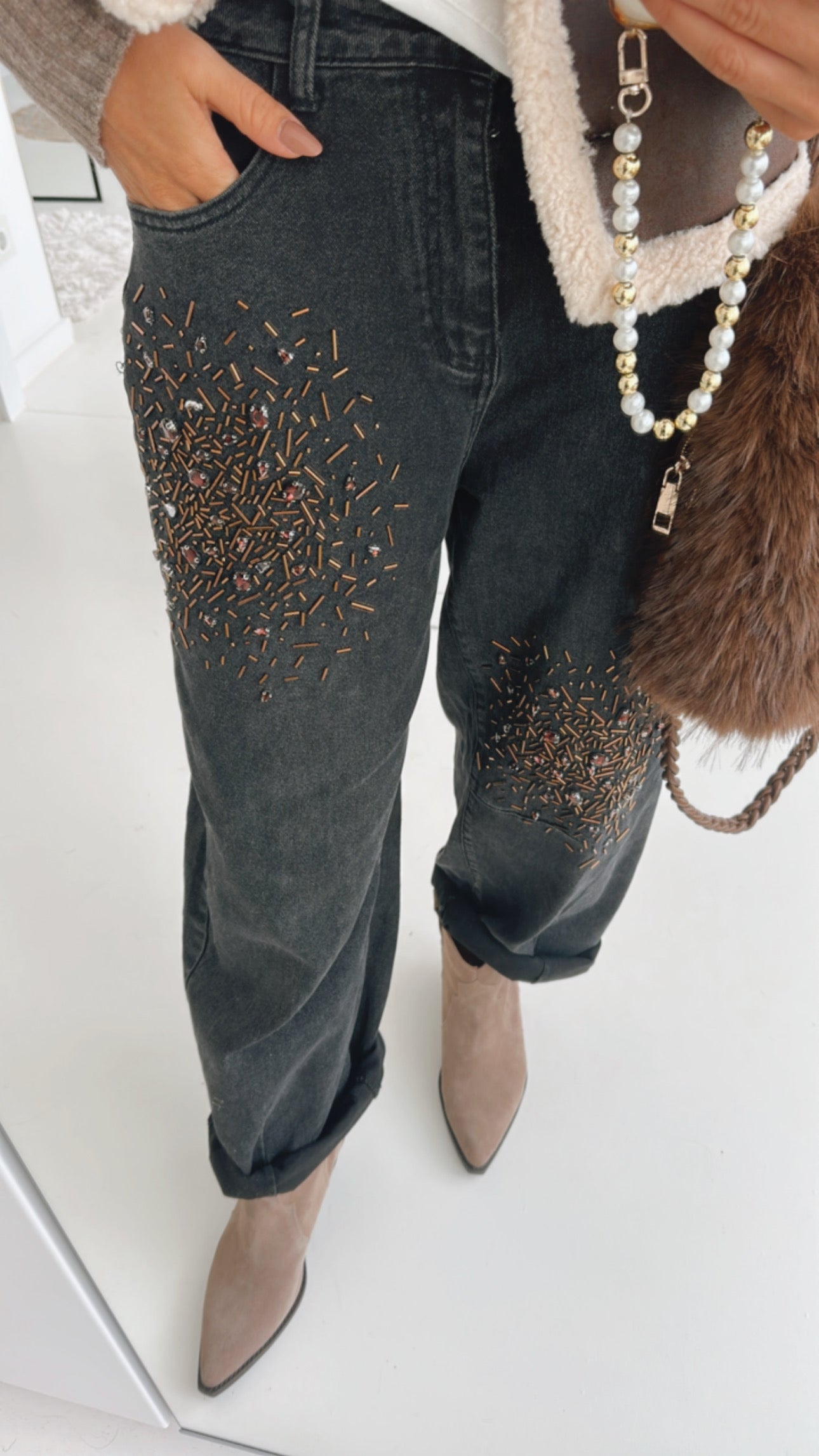 Jeans Barrel Sparkle