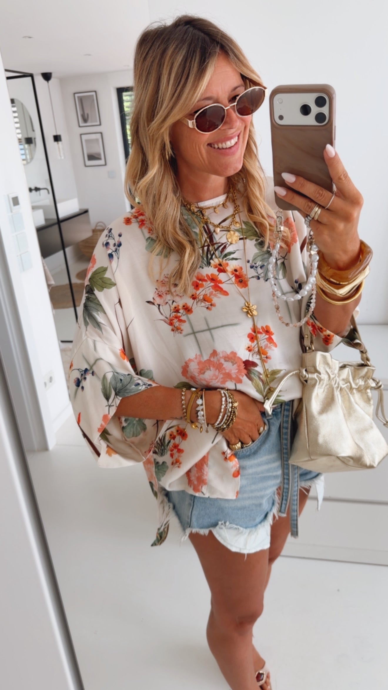 Loose Shirt Garden Vibes