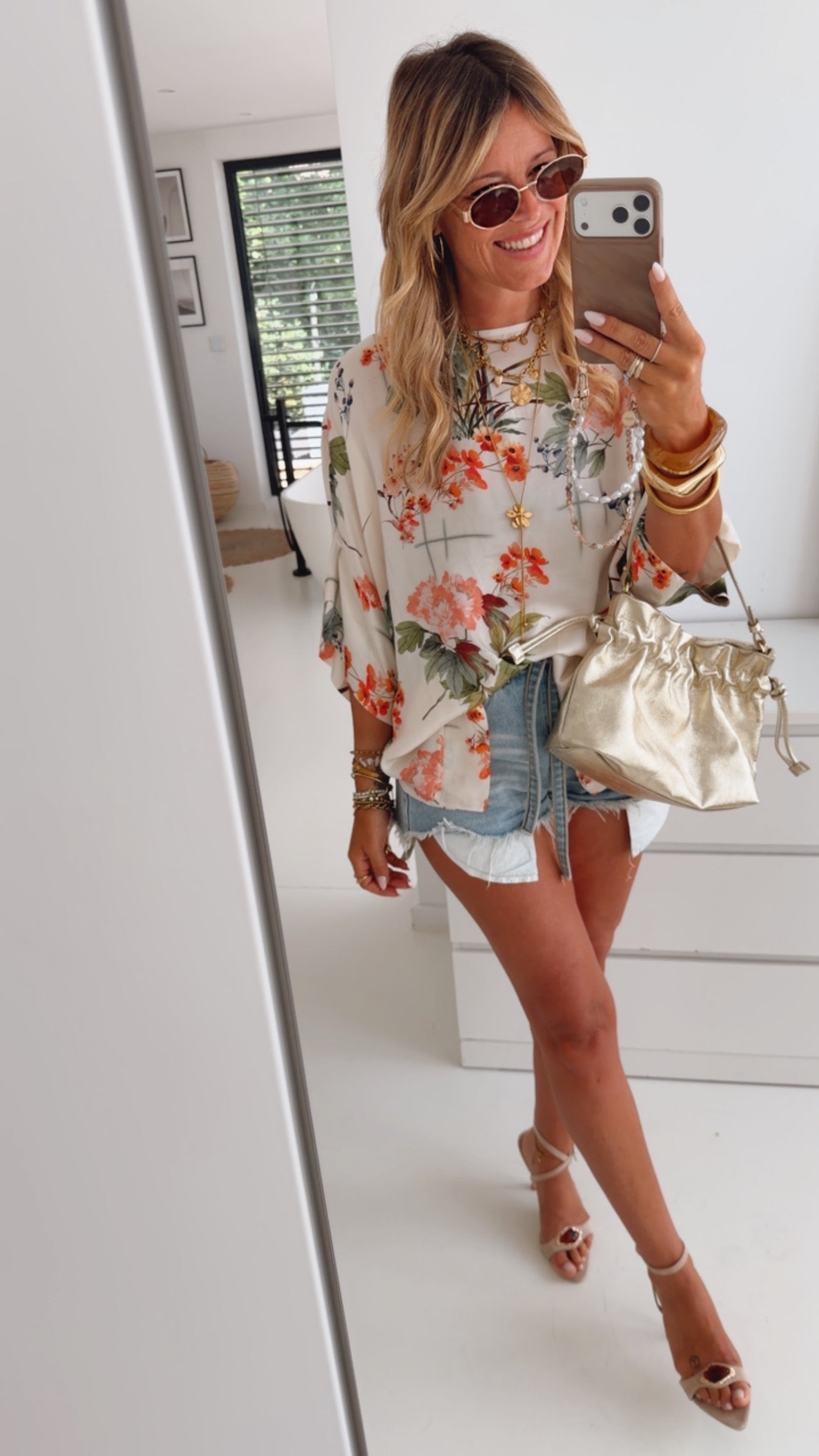 Loose Shirt Garden Vibes