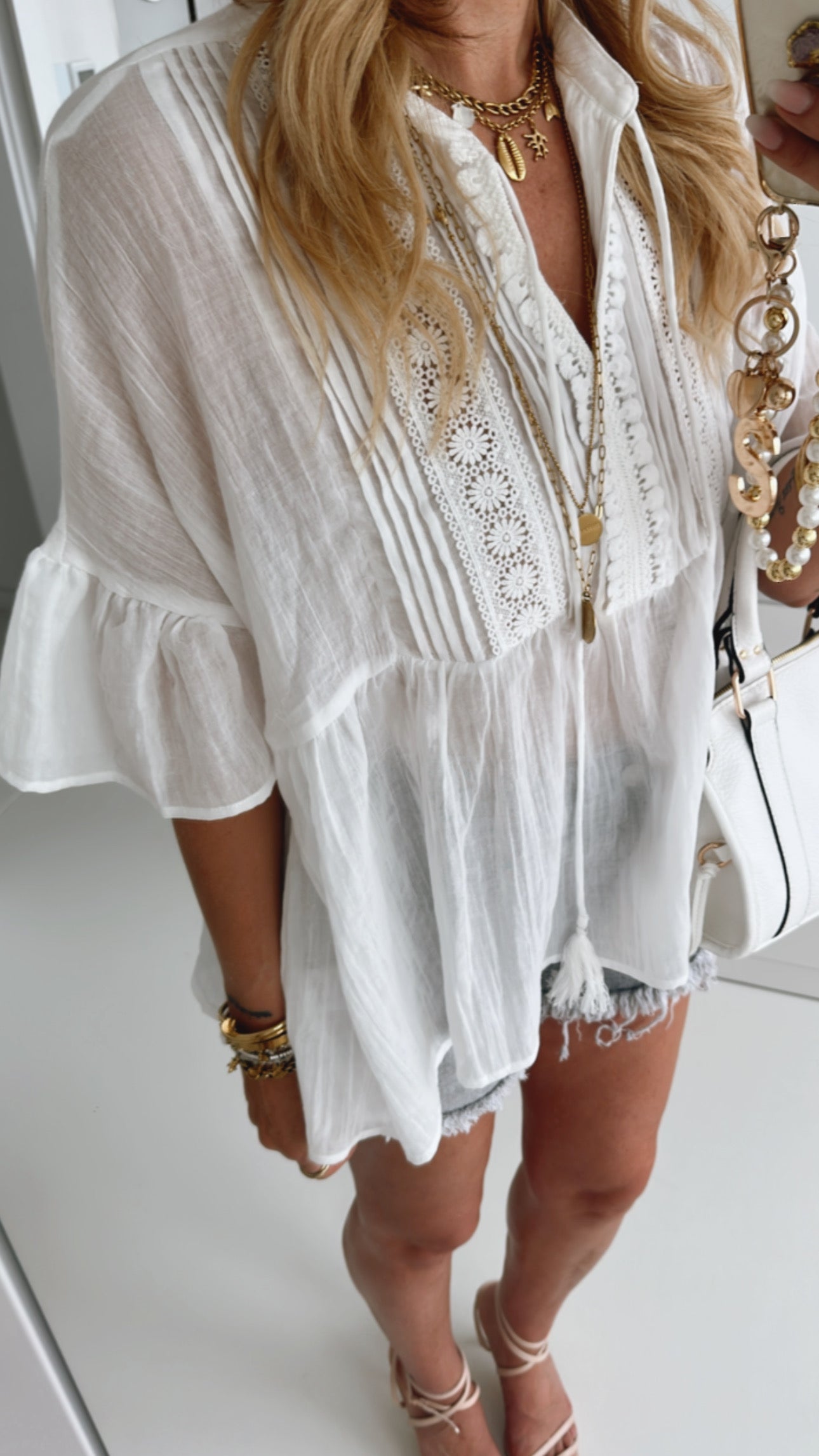 Oversize Bluse Boho