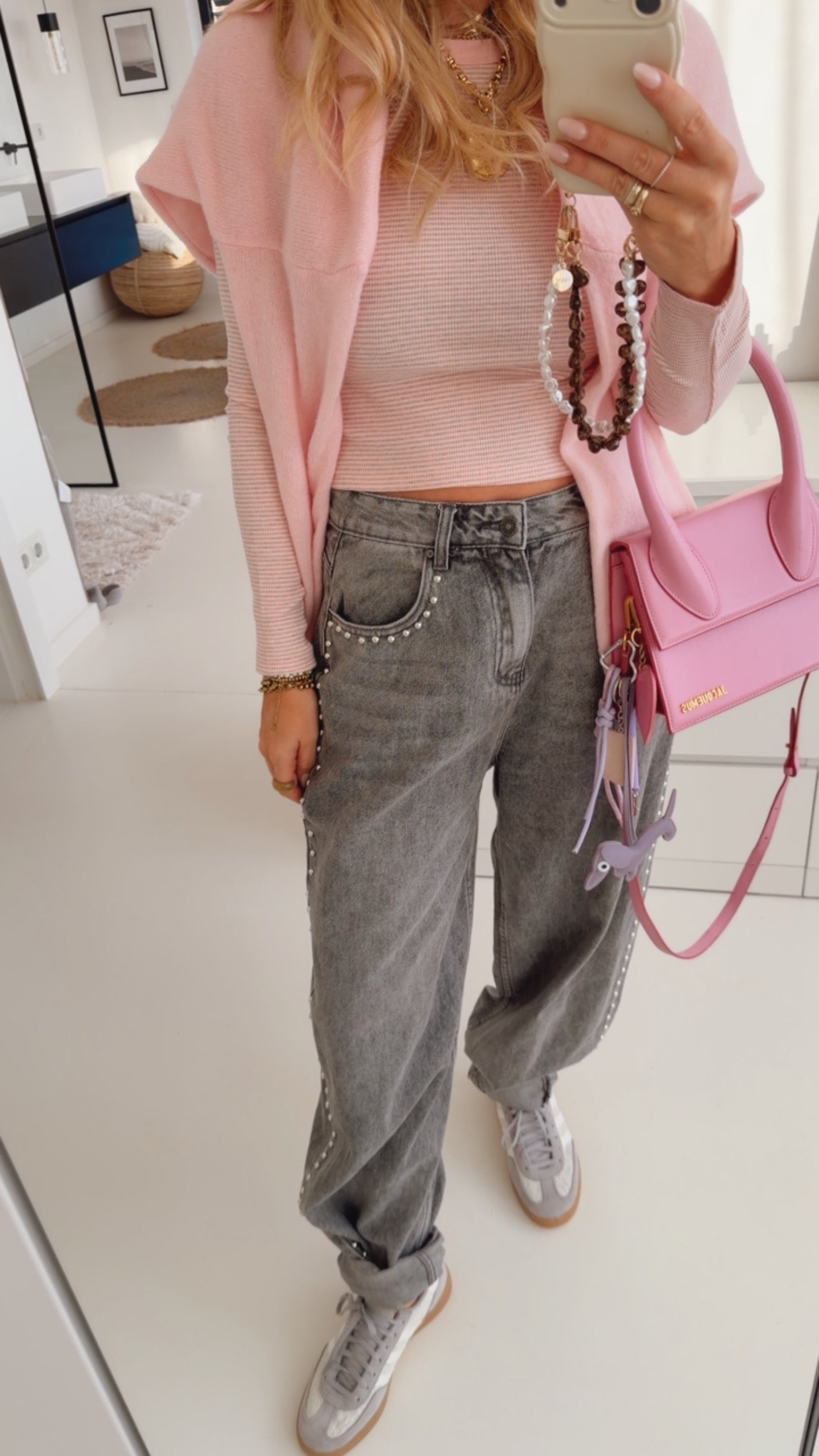 Jeans Side Studs