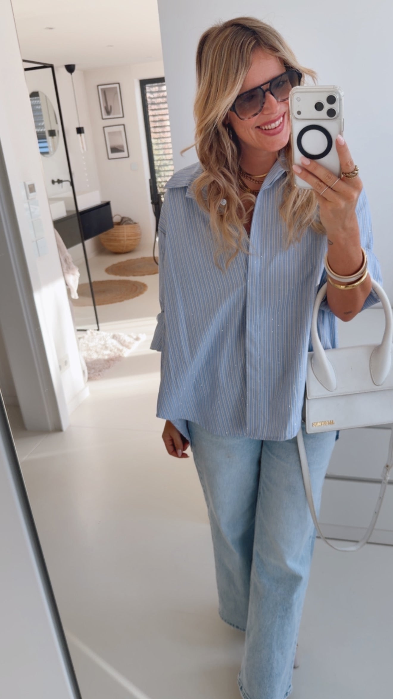 Sparkle Hemd Stripes