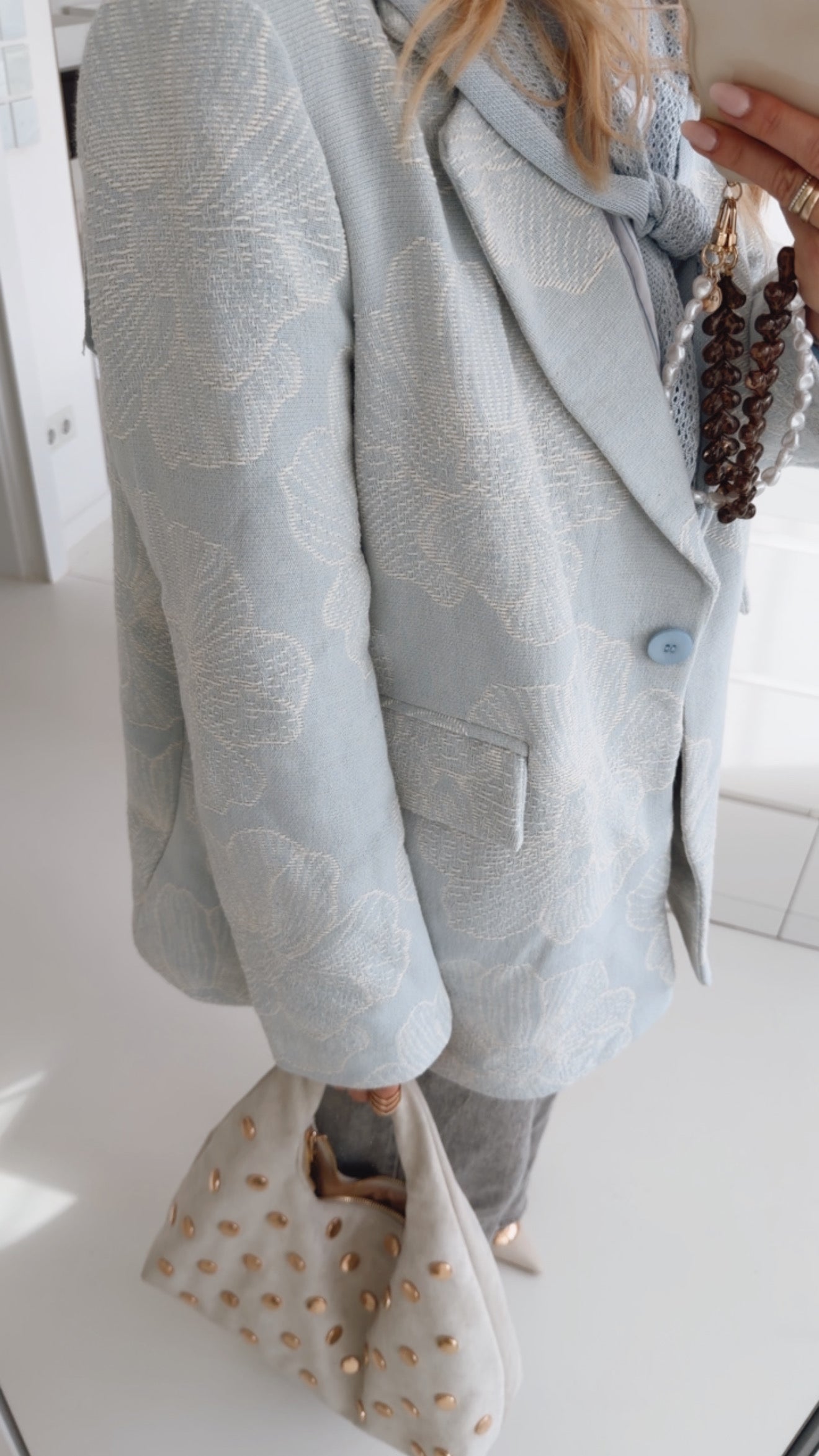 Blazer Big Flowers