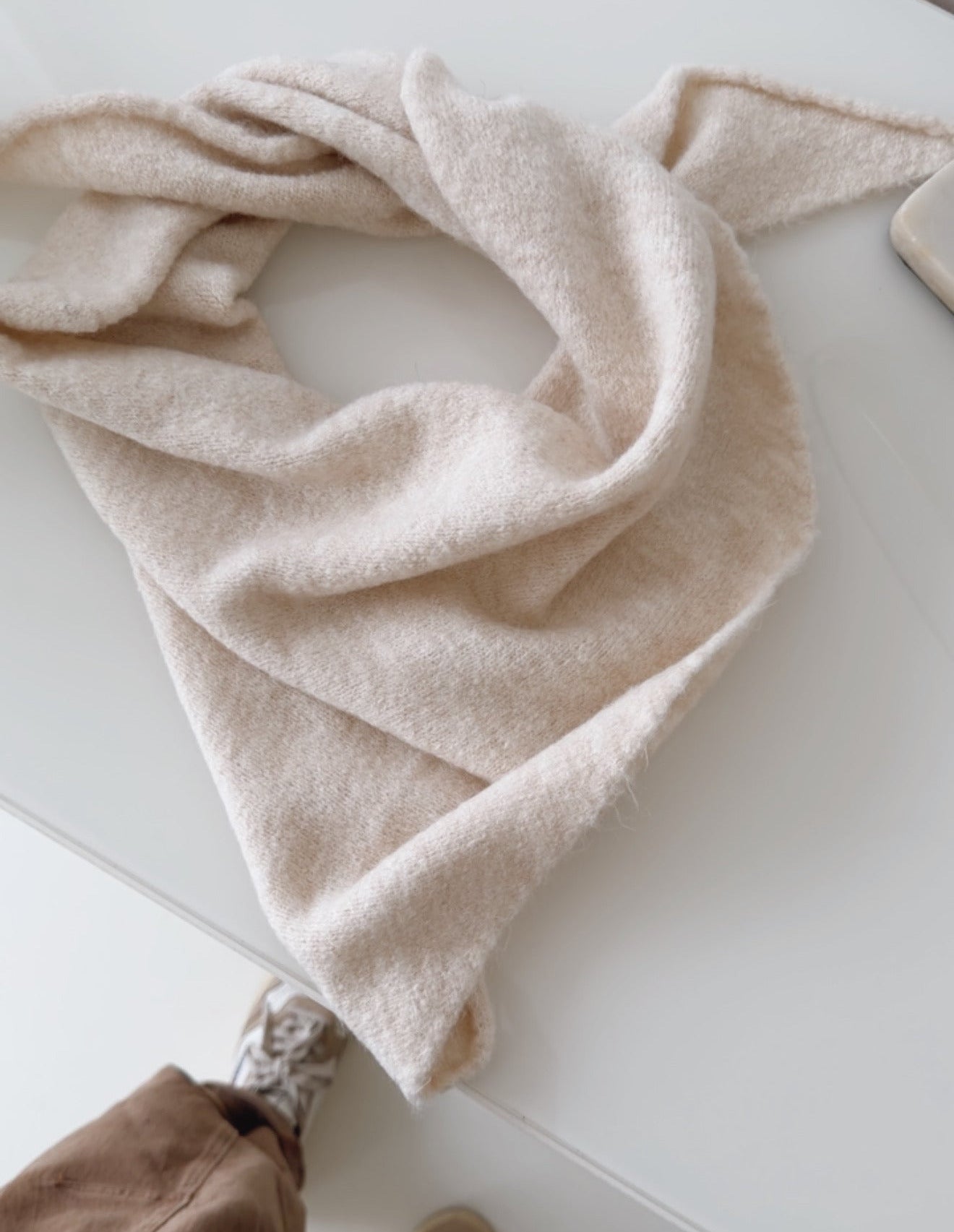 Triangle Tuch Soft Knit