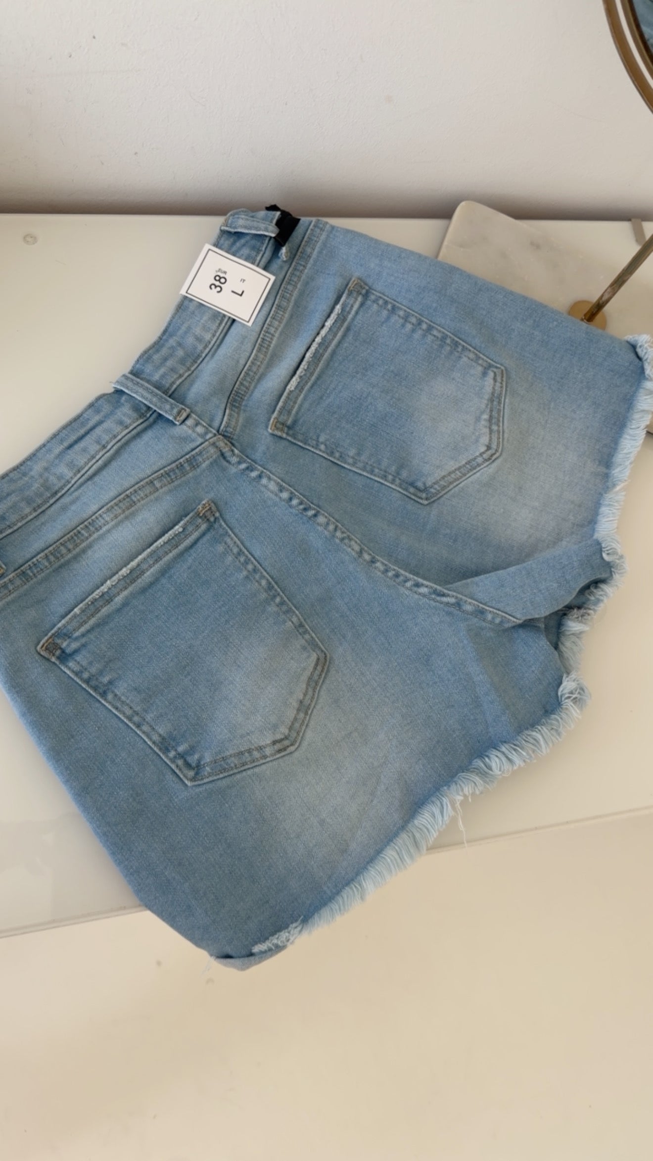 Jeans Shorts Nieten