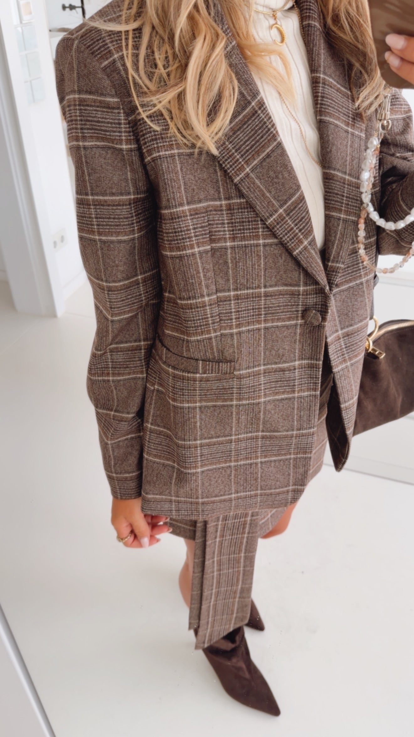 Blazer Mini Karo
