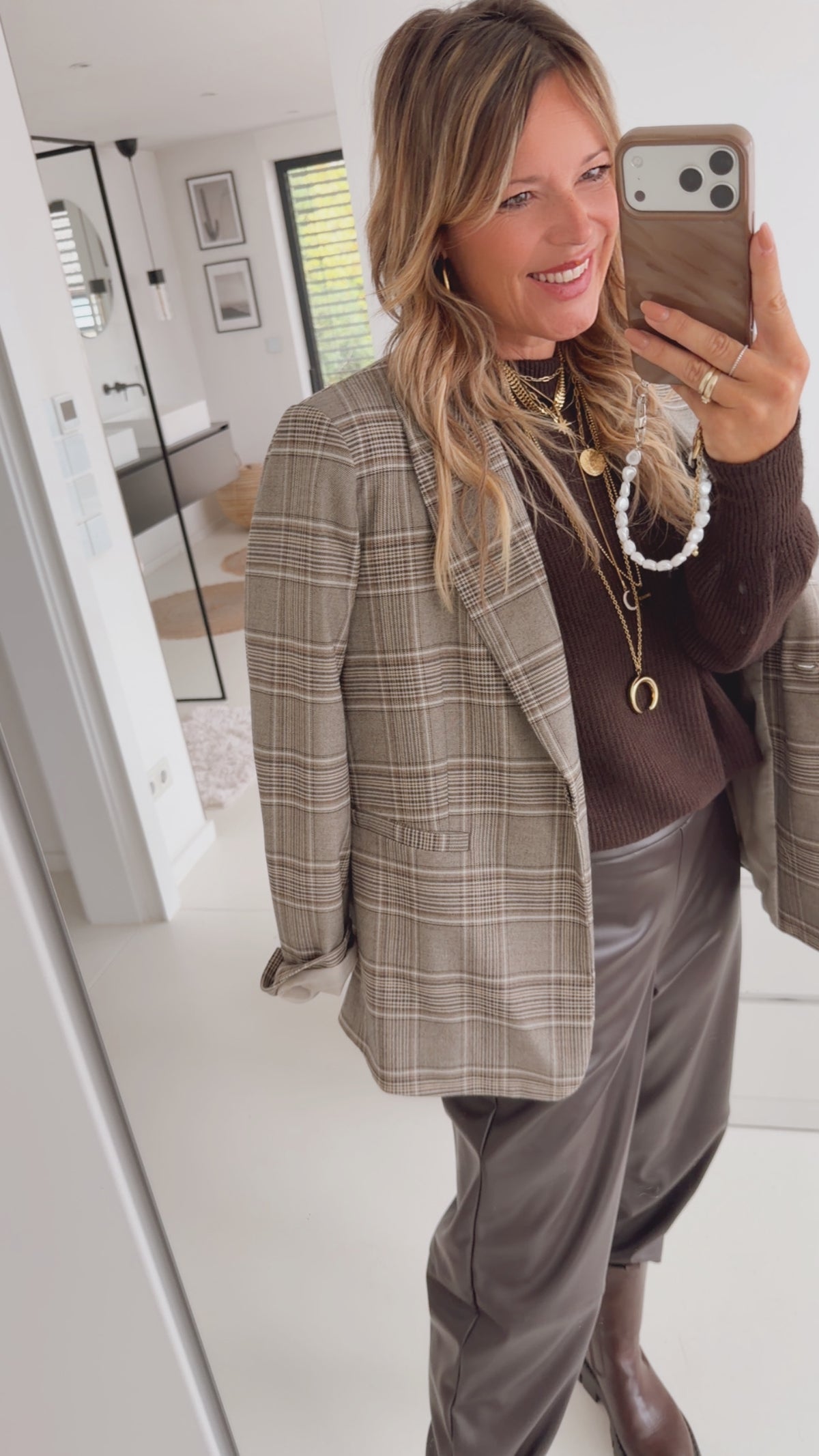 Blazer Mini Karo