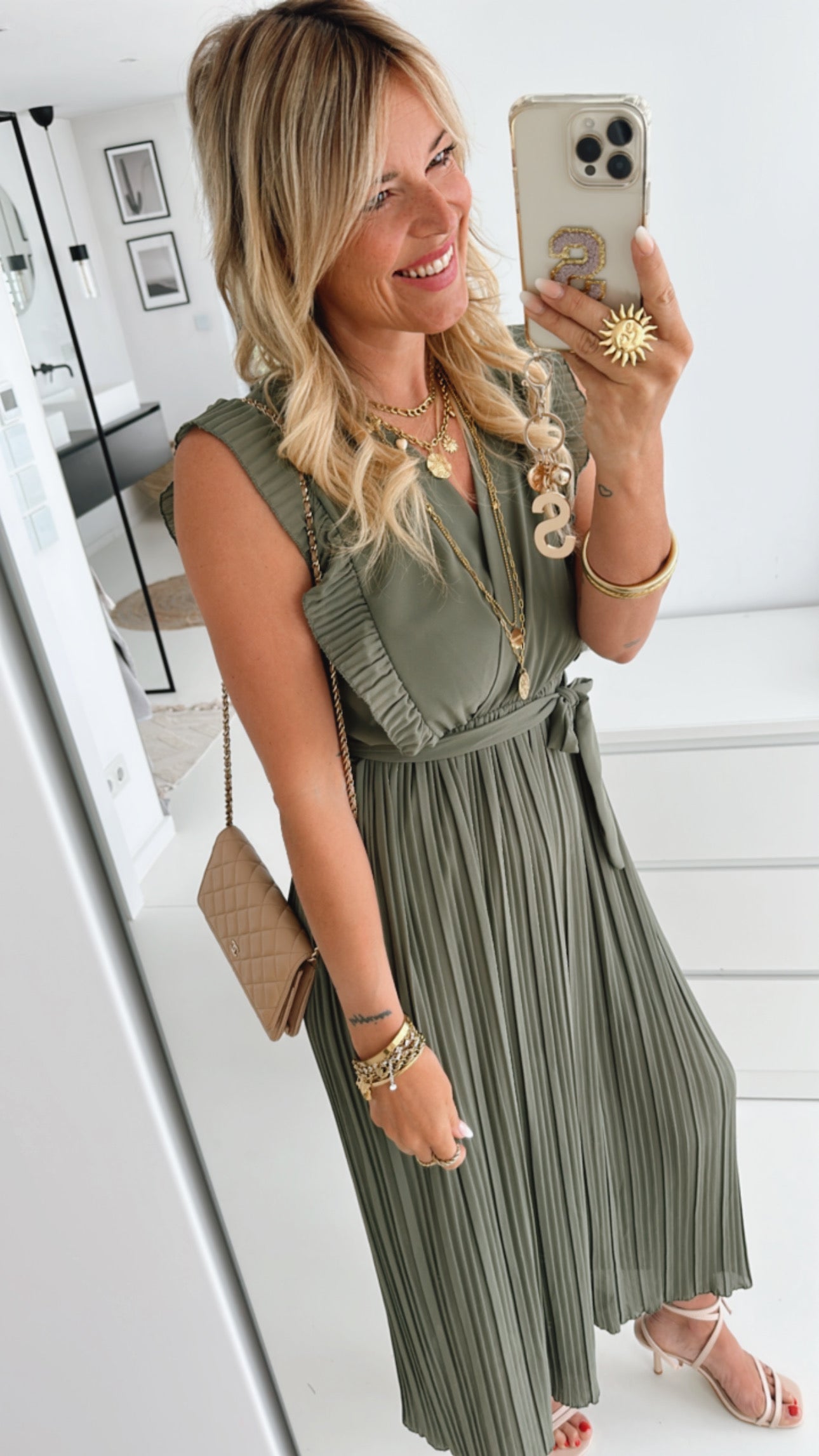 Jumpsuit Plissee