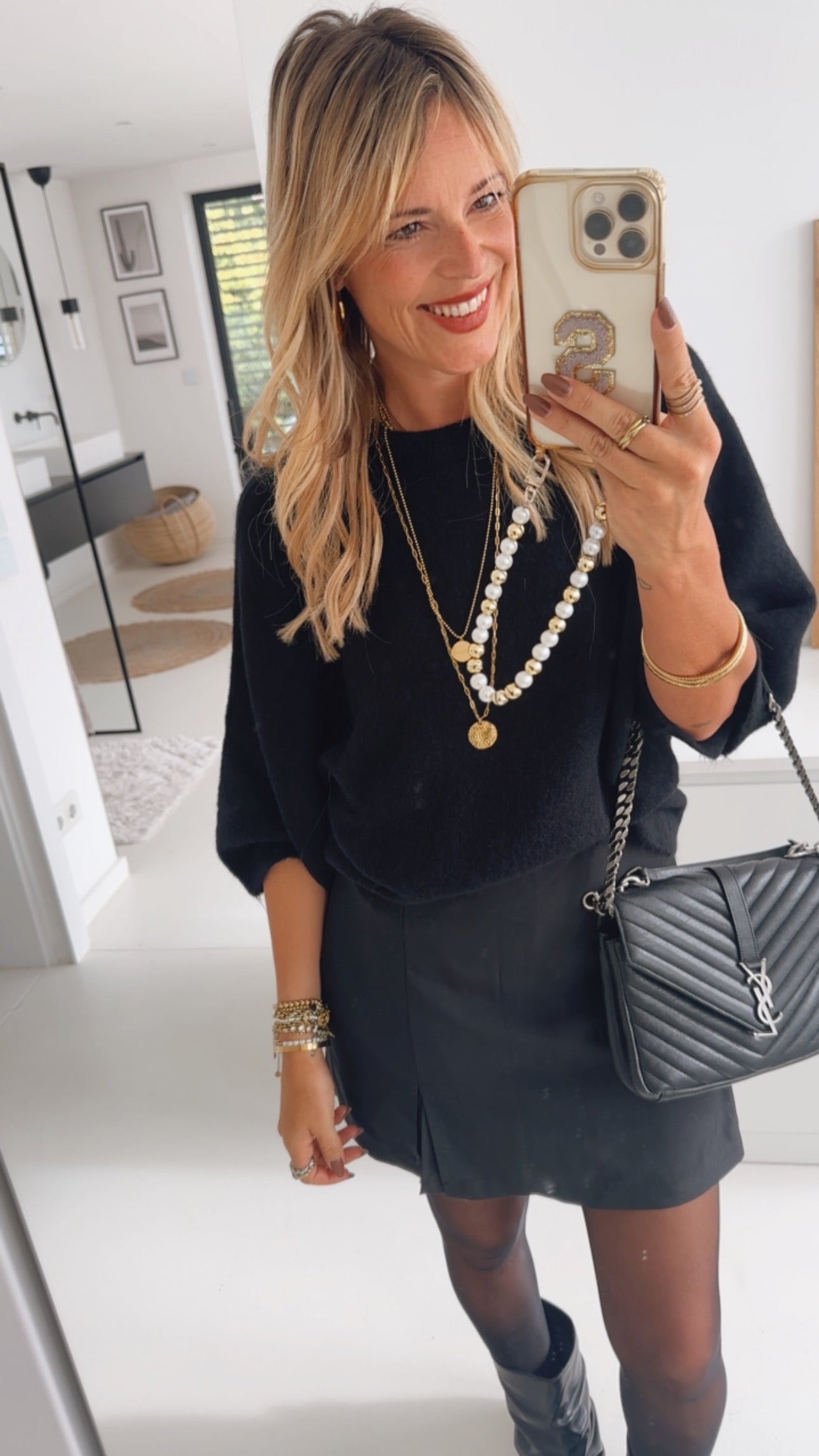 Midi Knit Pulli Loosearm