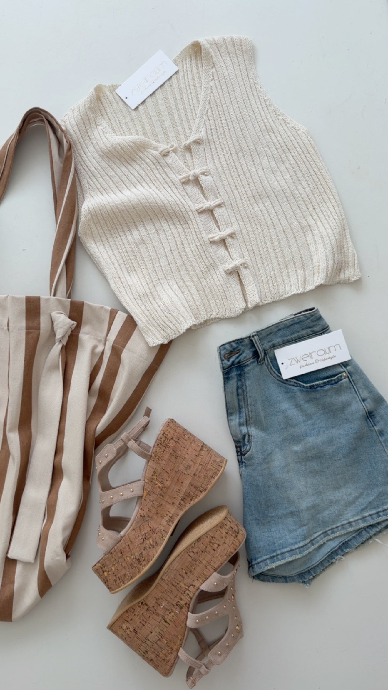 Midi Weste Boho Crochet