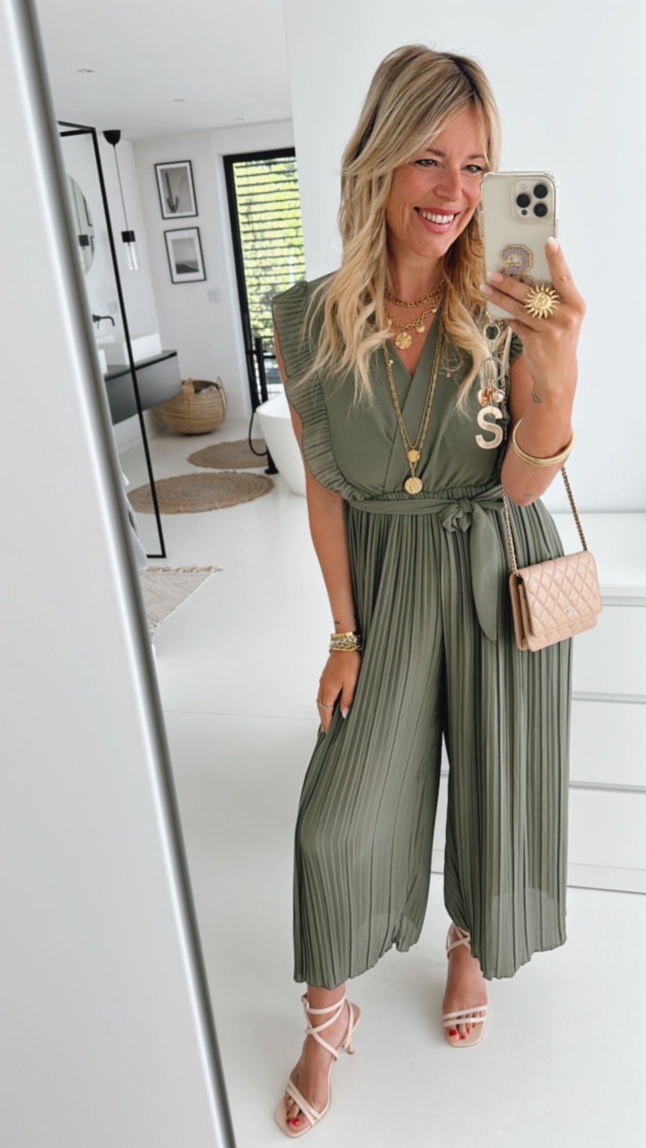 Jumpsuit Plissee
