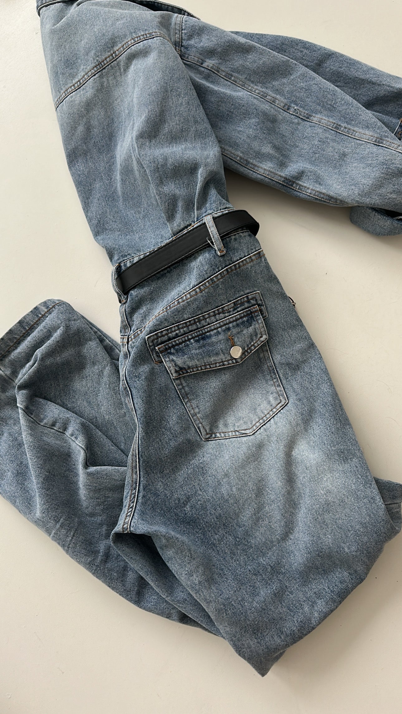 Jeans Overall Cargo