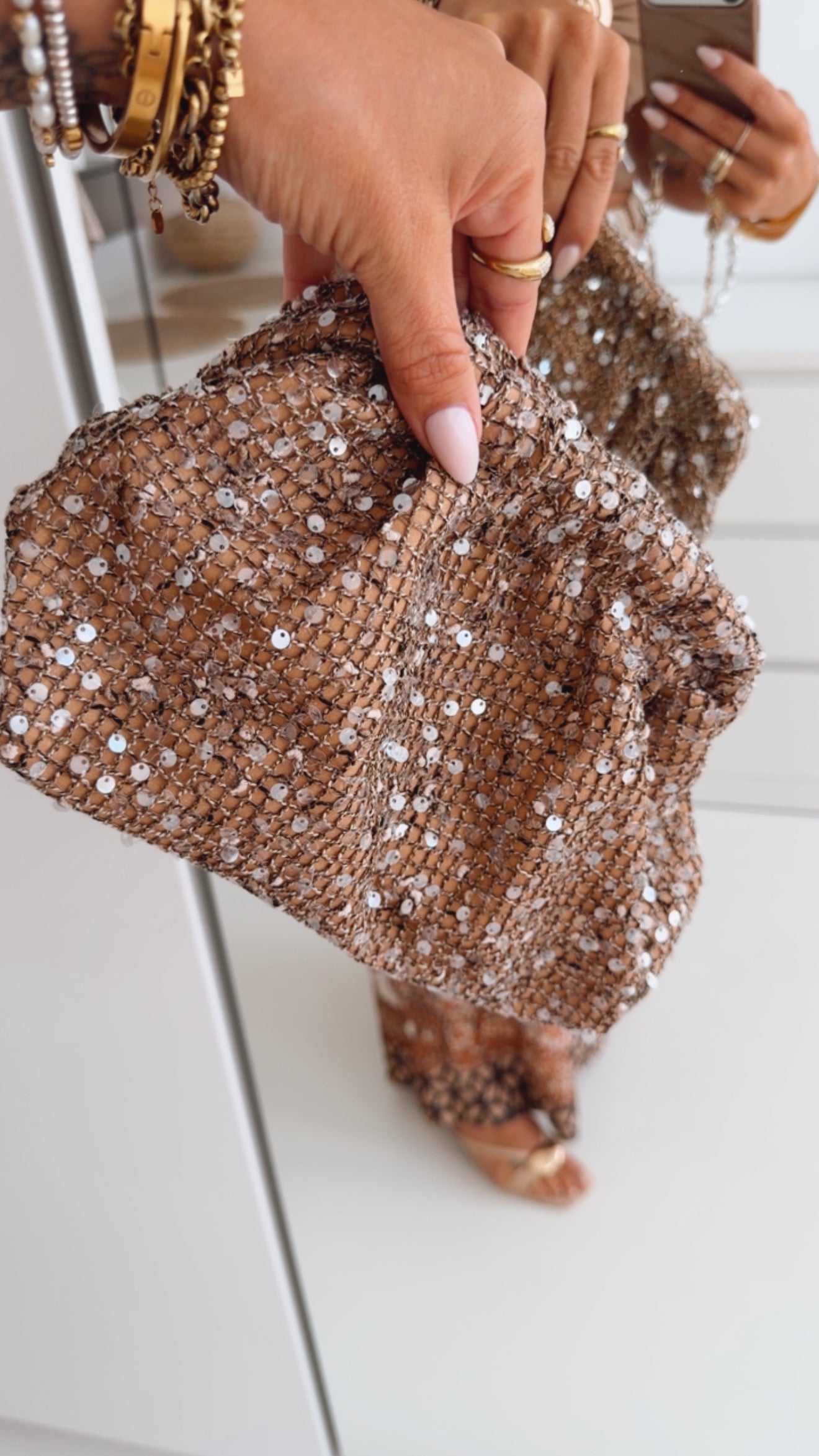 Tube Top Muschel Detail