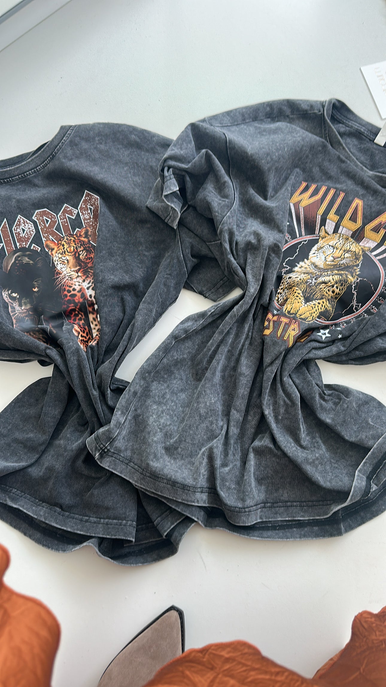 Long T-Shirt Edgy Print