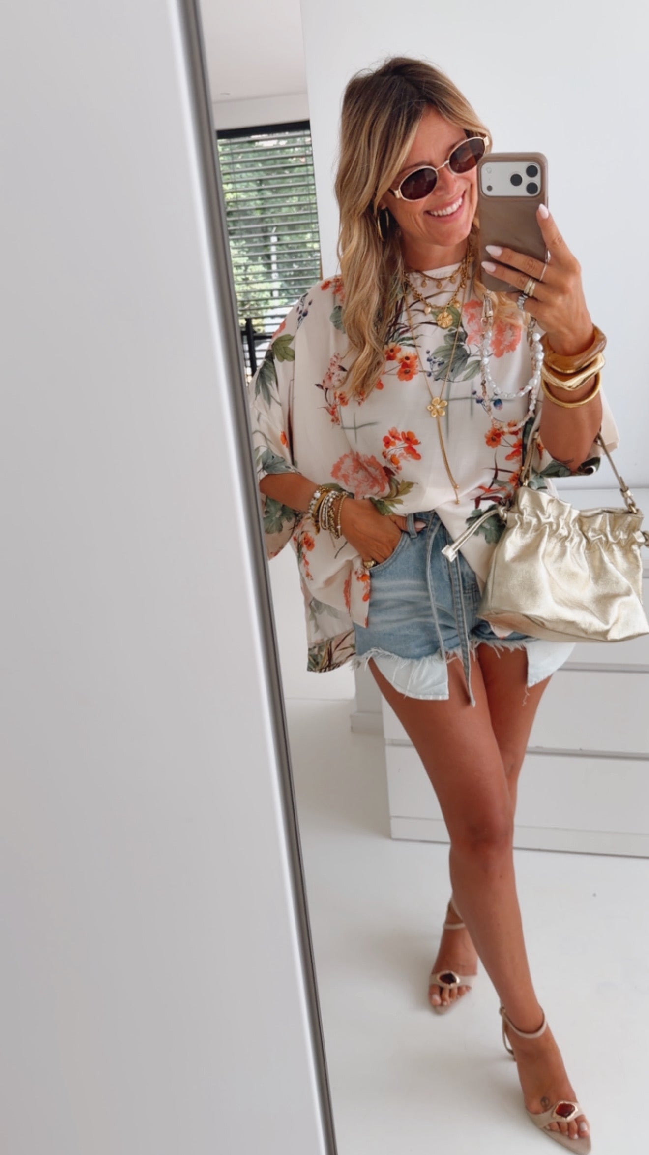 Loose Shirt Garden Vibes