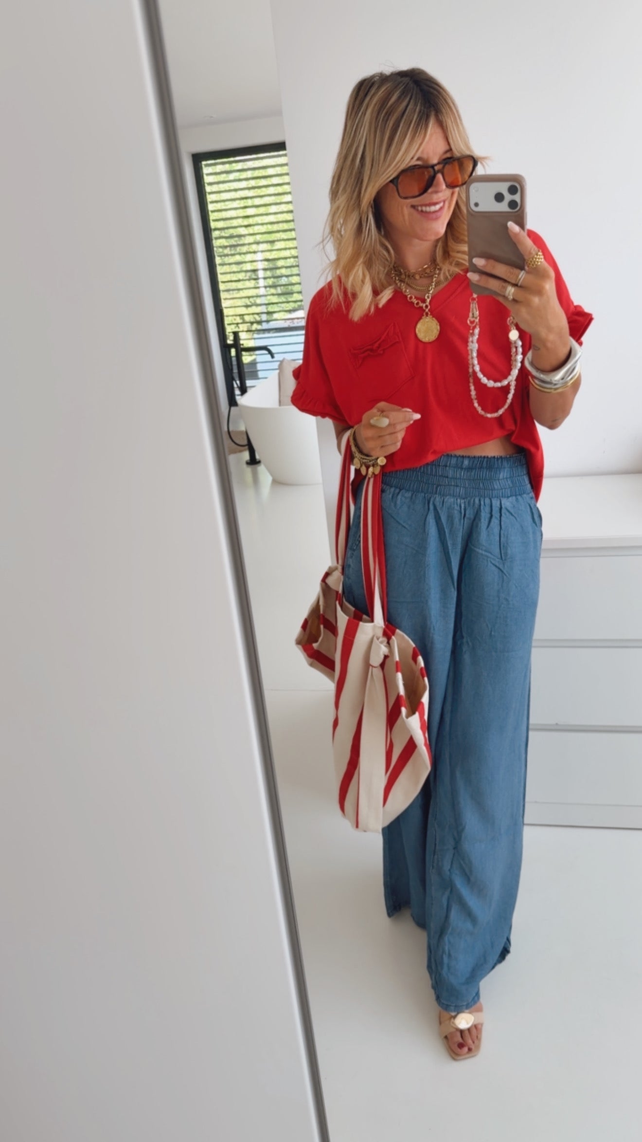 Loose Hose mit Gummibund