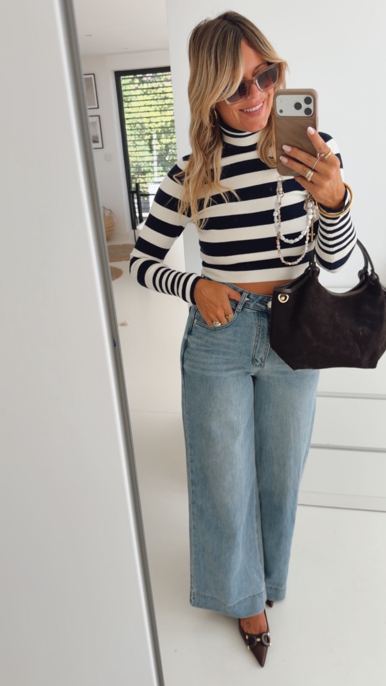 Straight Jeans Big Hem