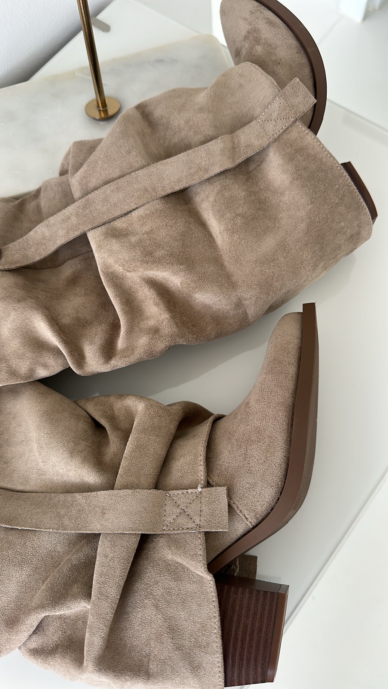 Cowboy Boots mit Schnalle