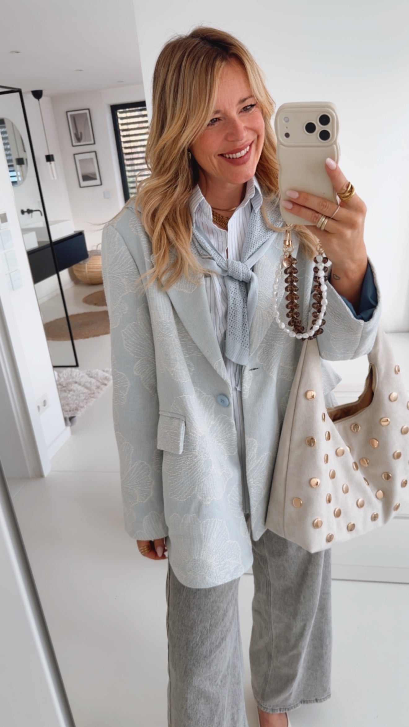 Blazer Big Flowers