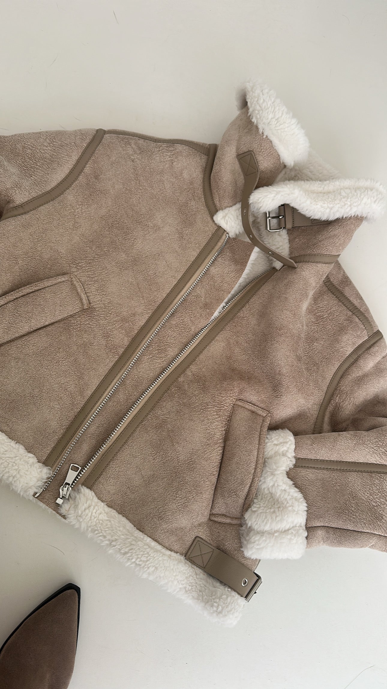 Midi Jacke British Flâner