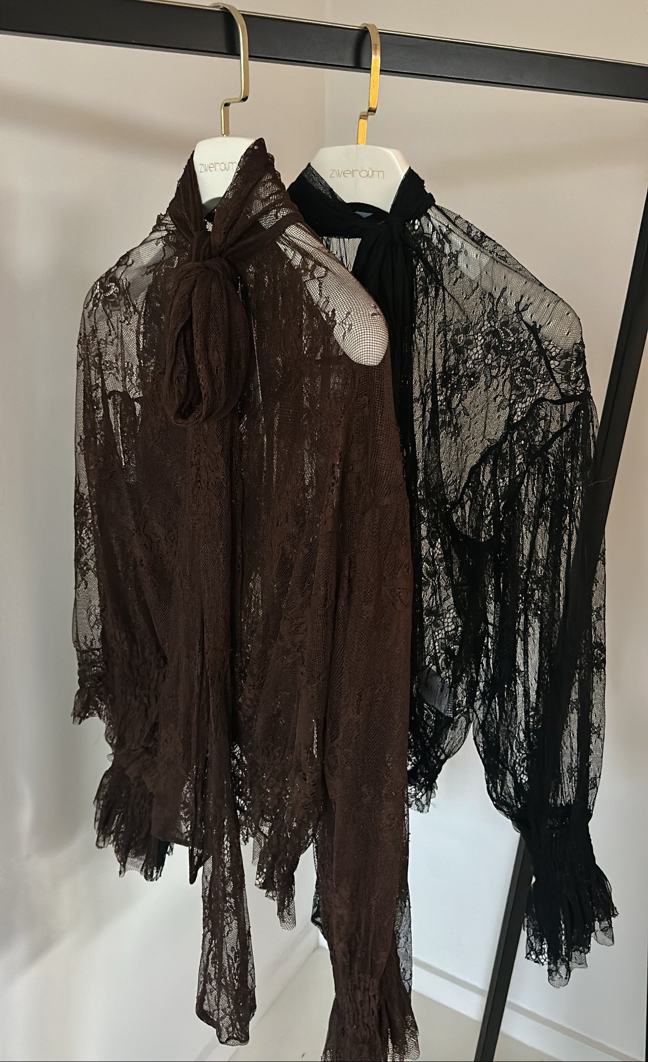 Lace Bluse Ruffles