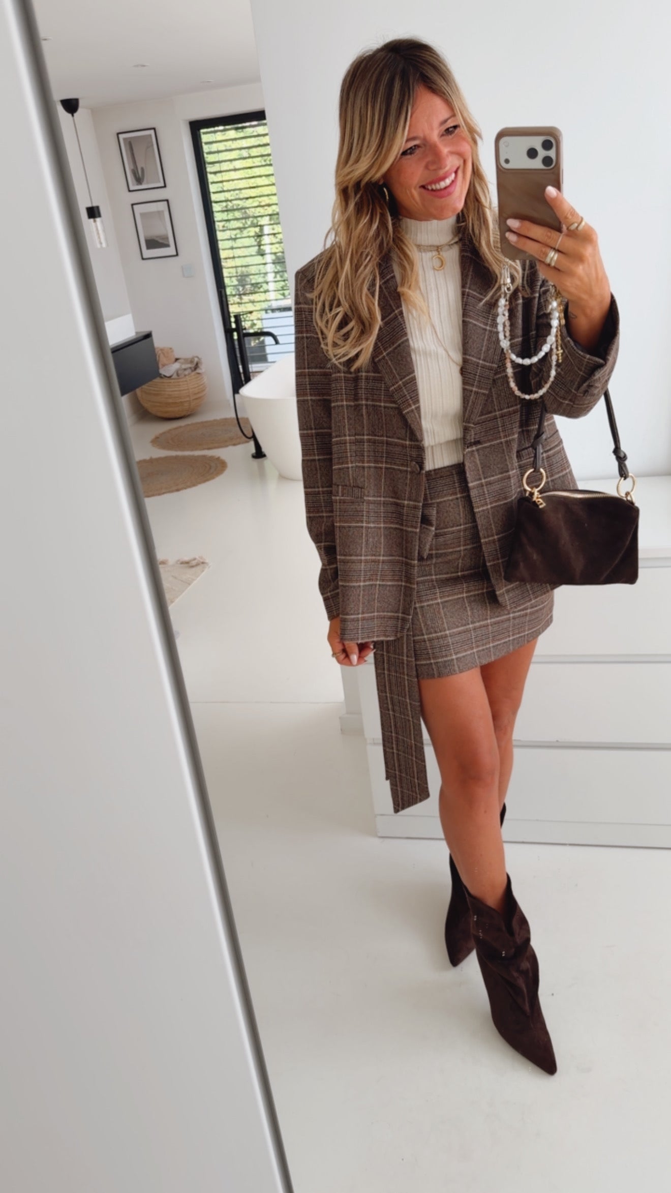 Blazer Mini Karo