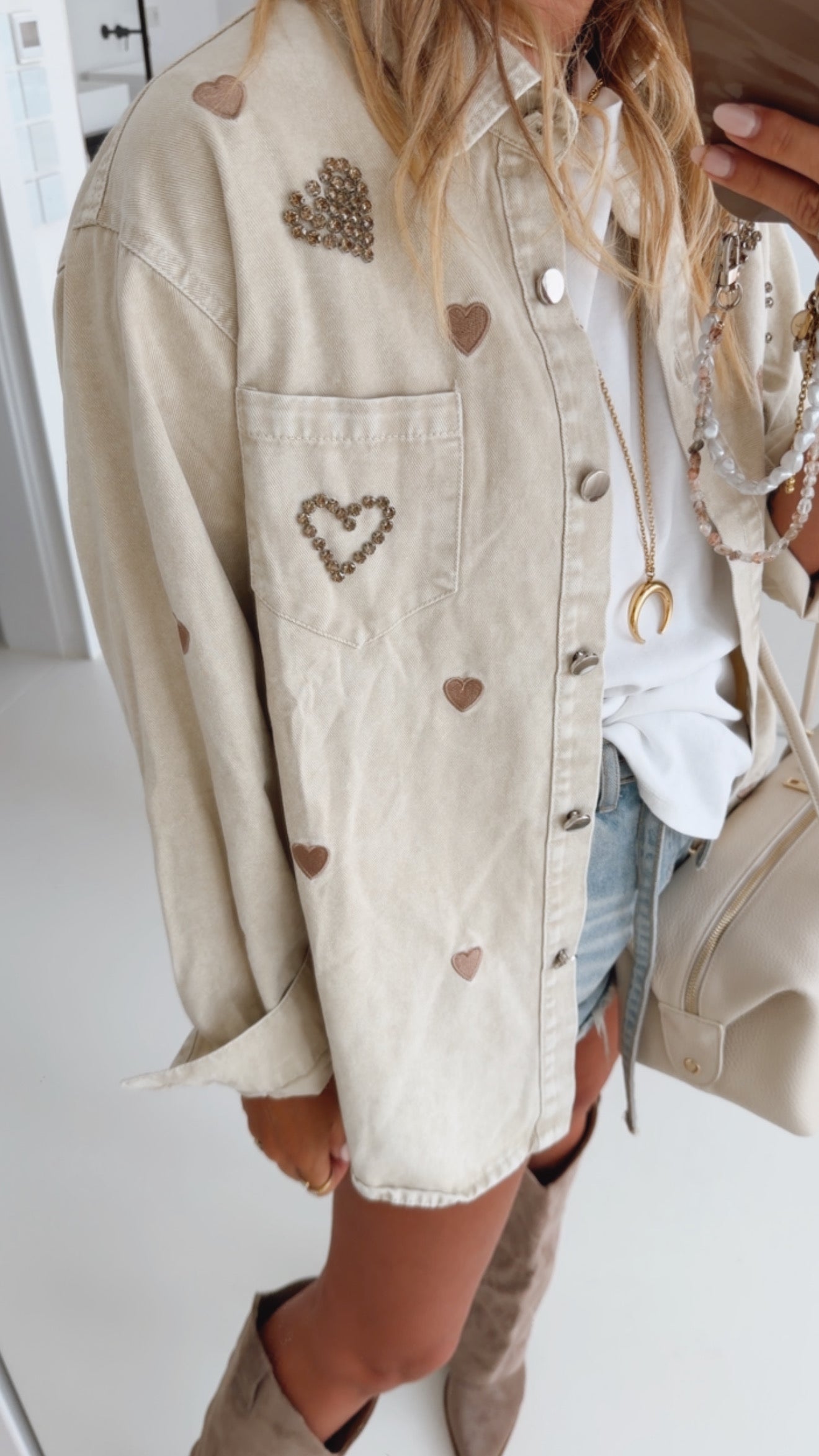 Jeans Hemd Different Hearts