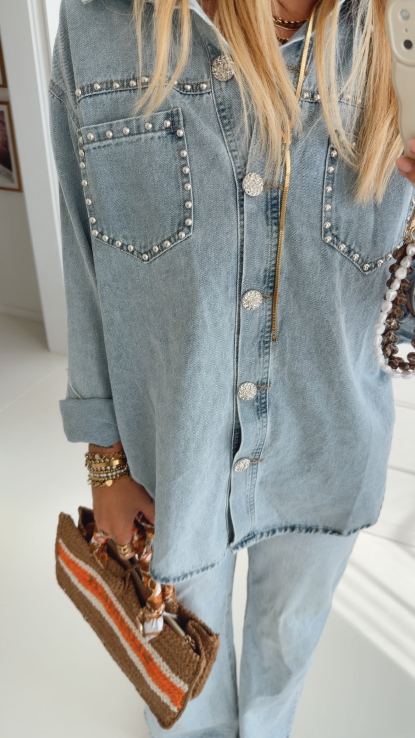 Jeans Hemd Studs