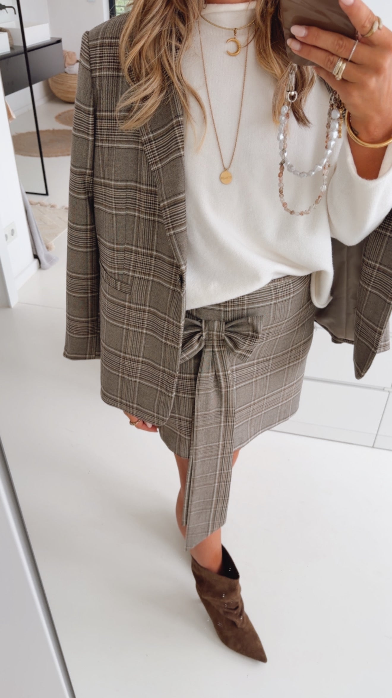 Blazer Mini Karo