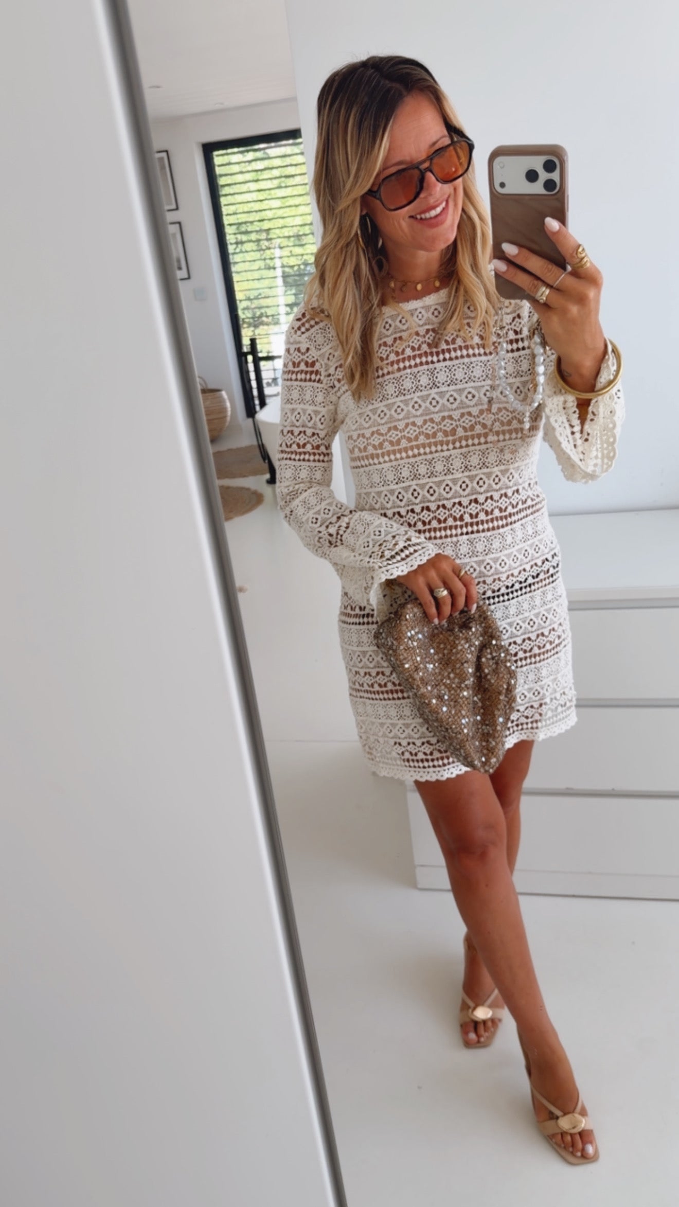 Kleid Boho Lace