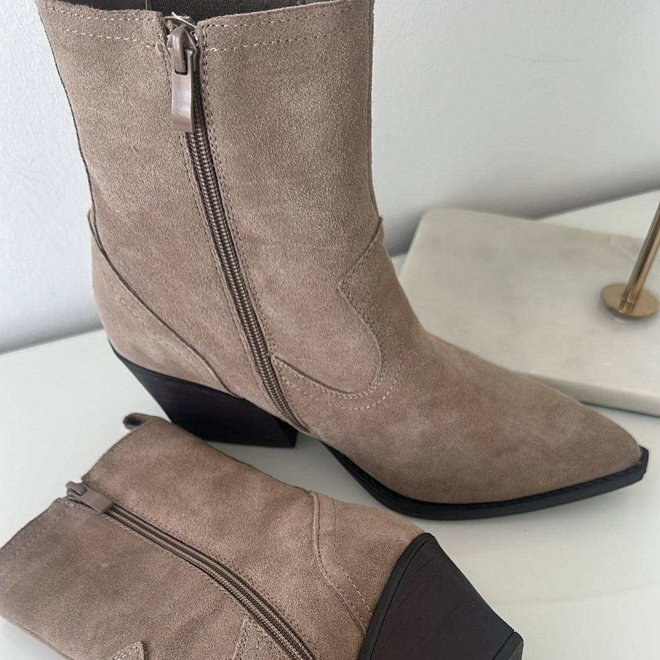 Short Boots Streifen