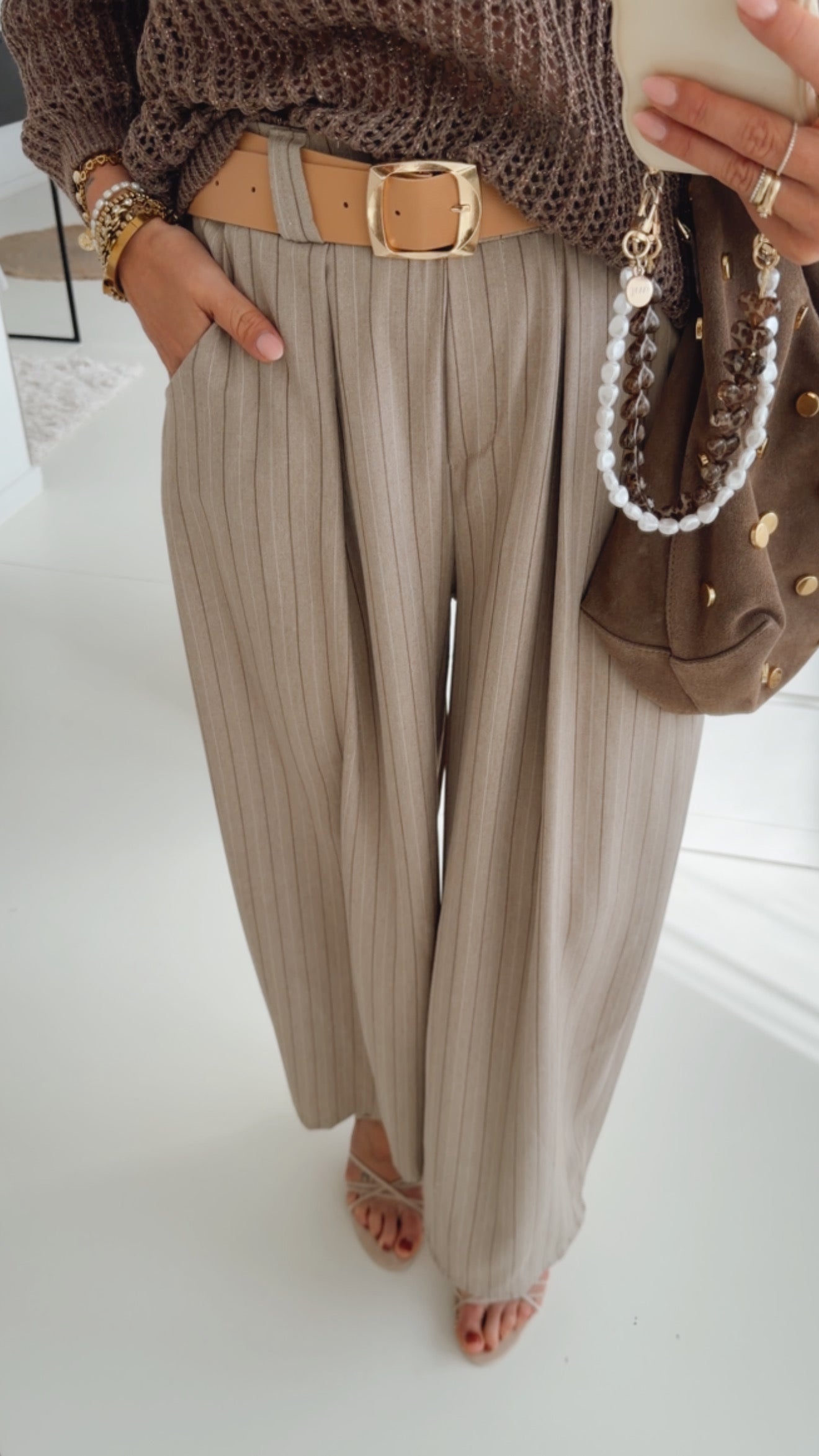 Hose Fine Stripes