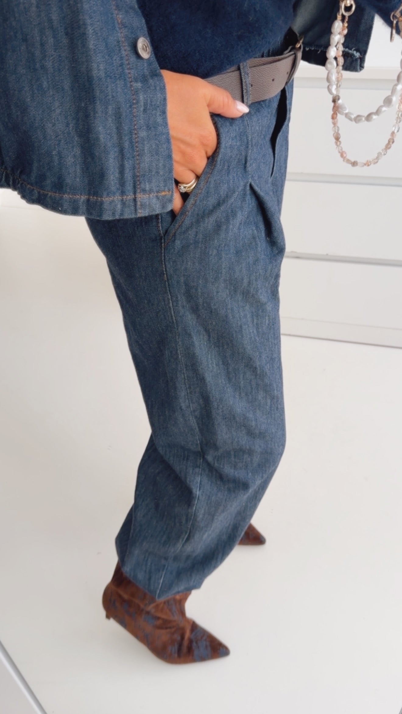 Jeans a Like mit Gummibund