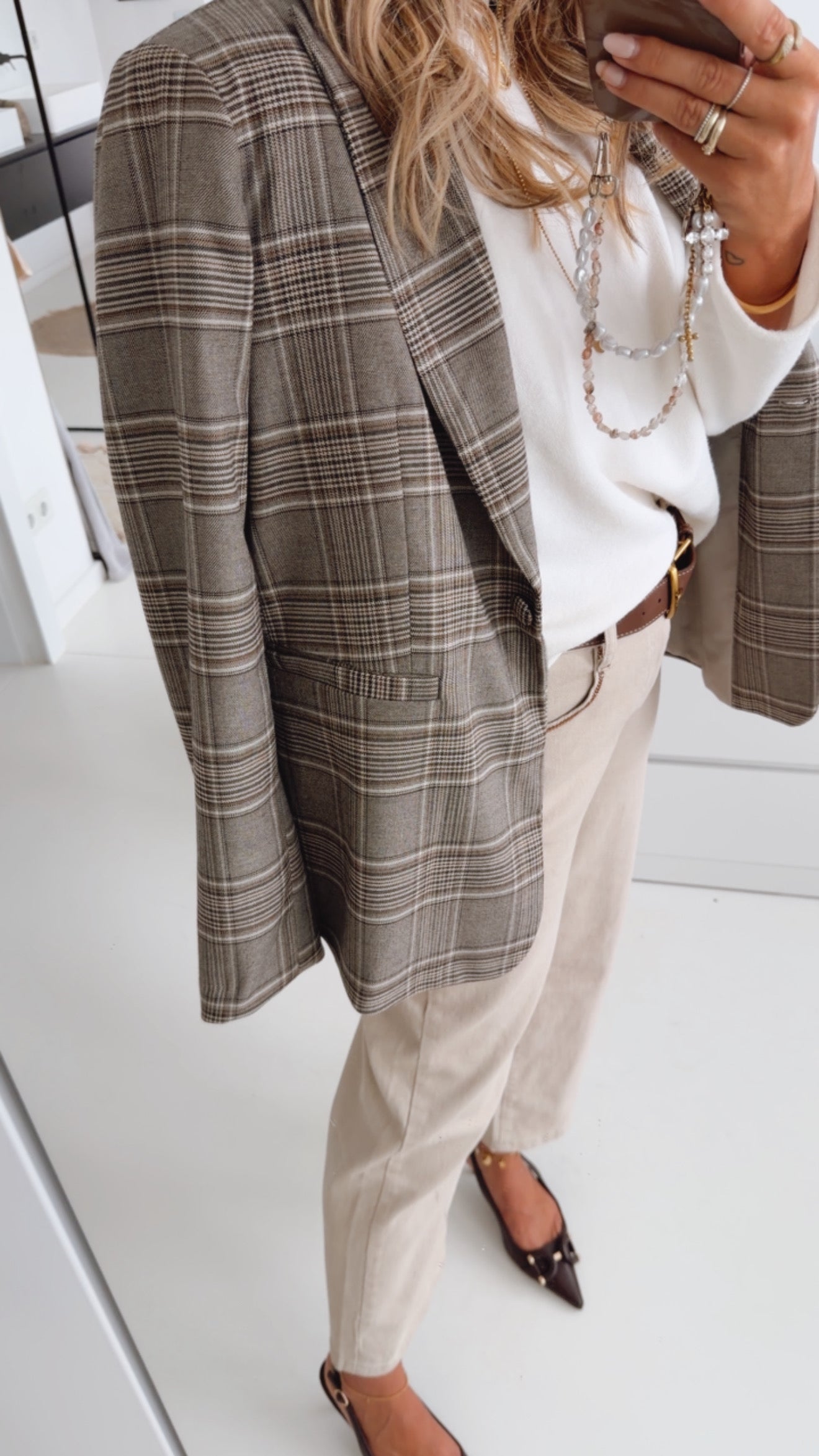 Blazer Mini Karo