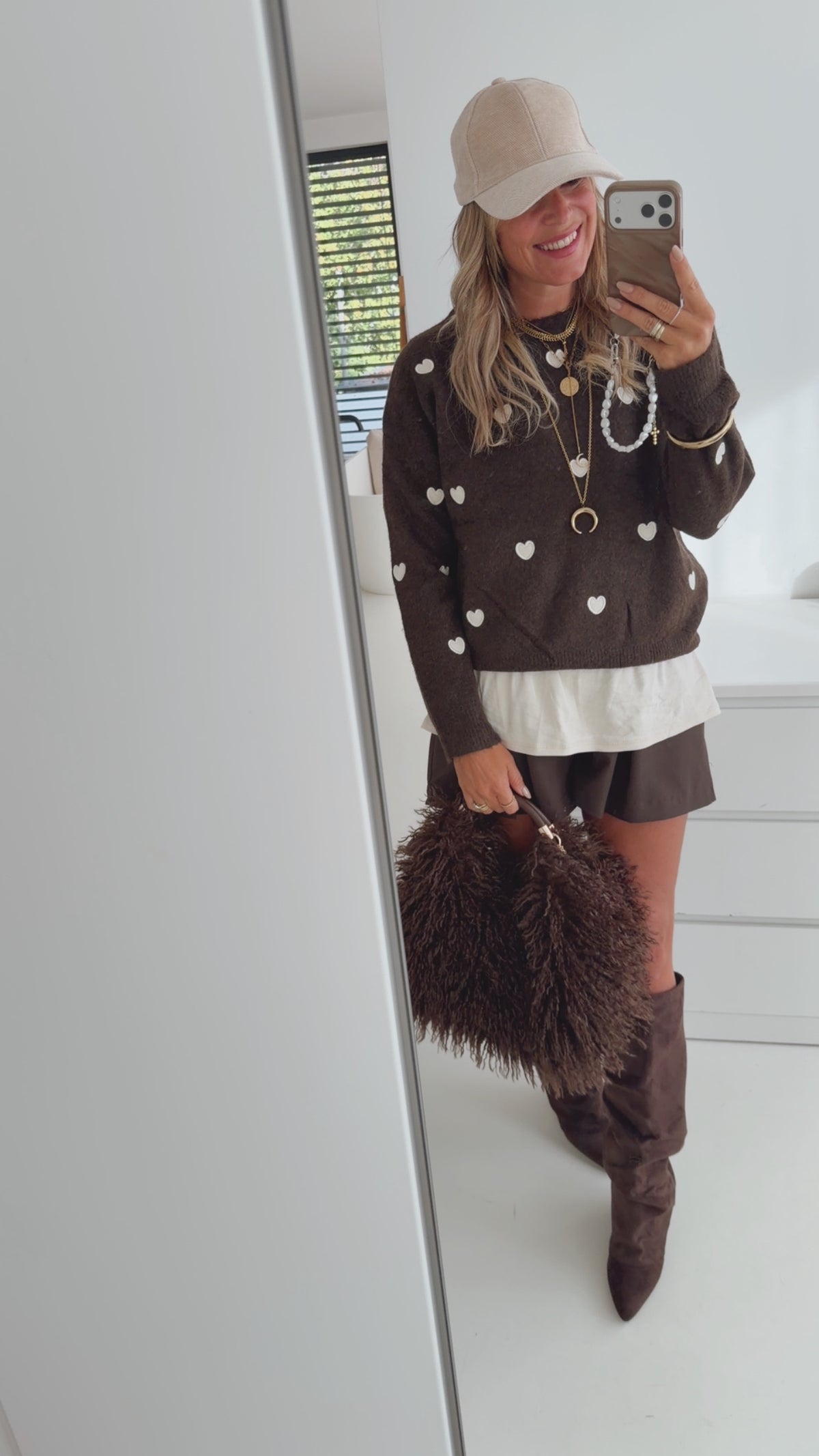 Strickpulli Tiny Hearts