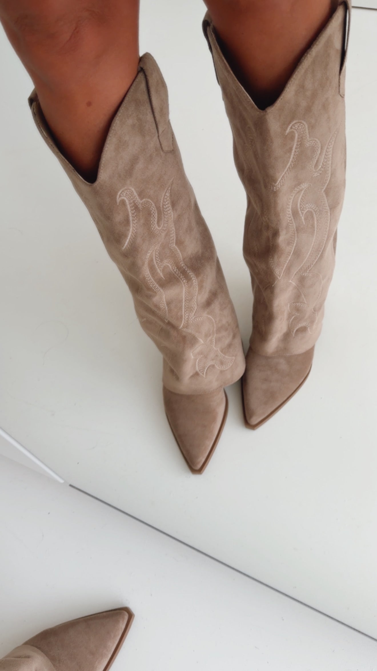 Long Boots Cowboy Vibe